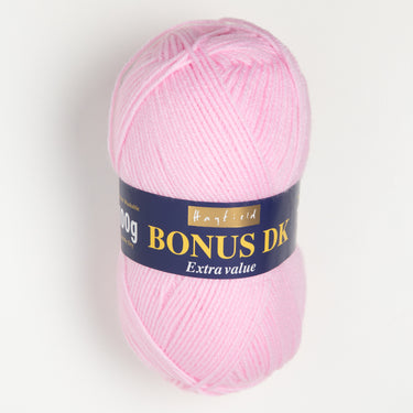 Hayfield Bonus DK Yarn - 958 Iced PInk