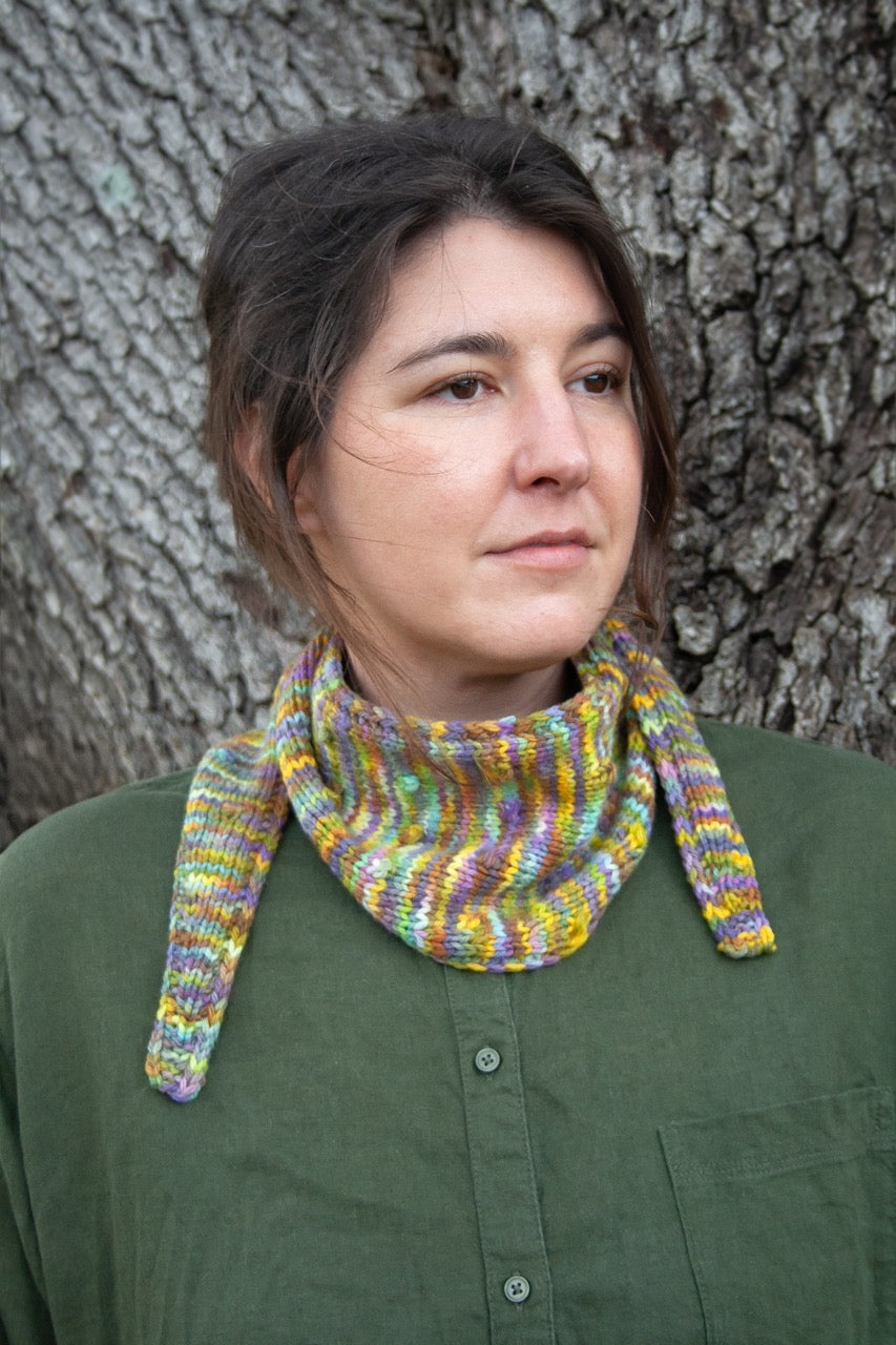 Madelinetosh Tosh Patterns - Brazos Bandana - PDF Download
