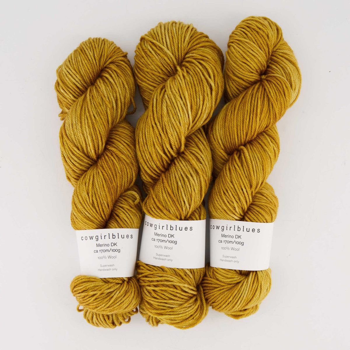cowgirlblues Merino DK Yarn - Mustard
