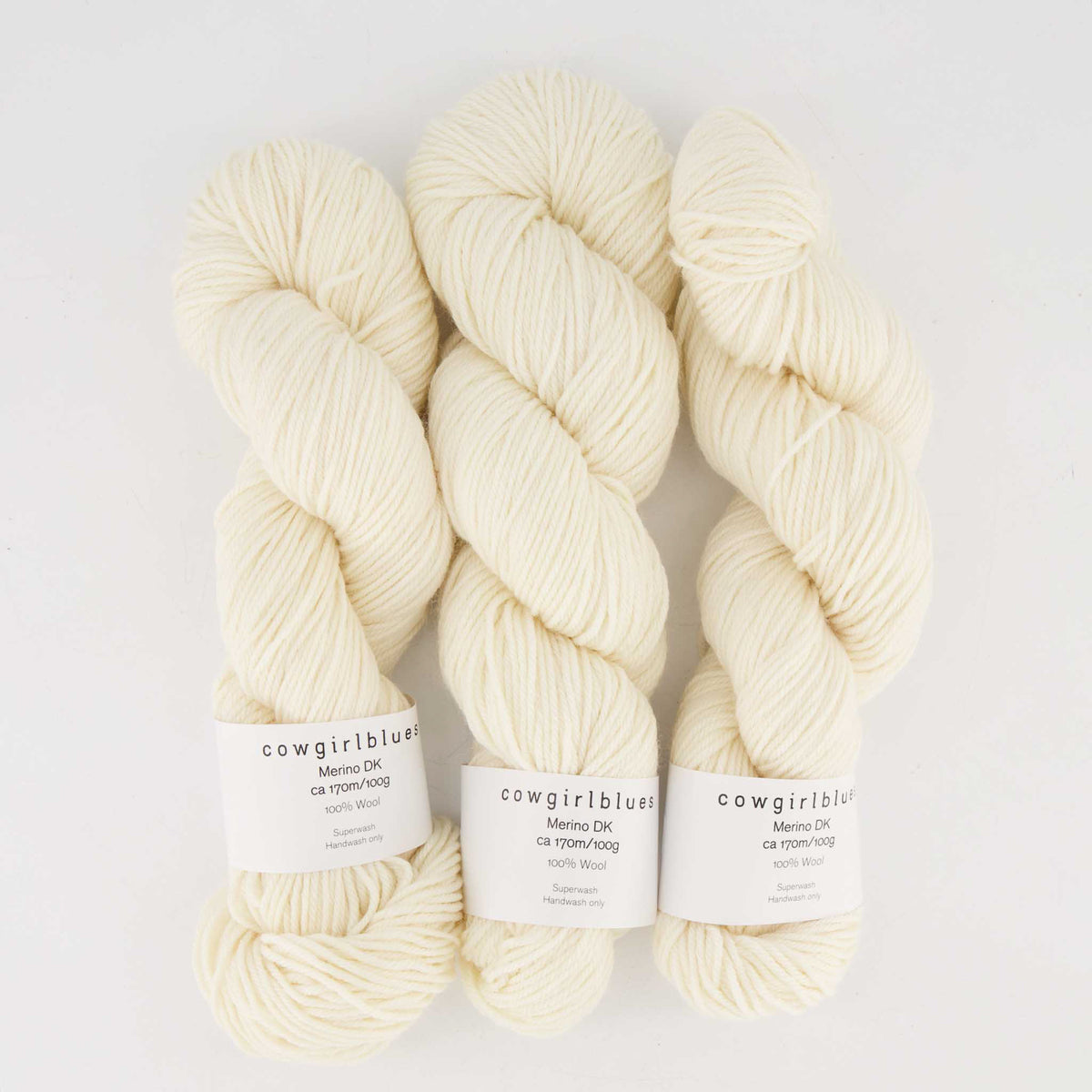 cowgirlblues Merino DK Yarn - Natural
