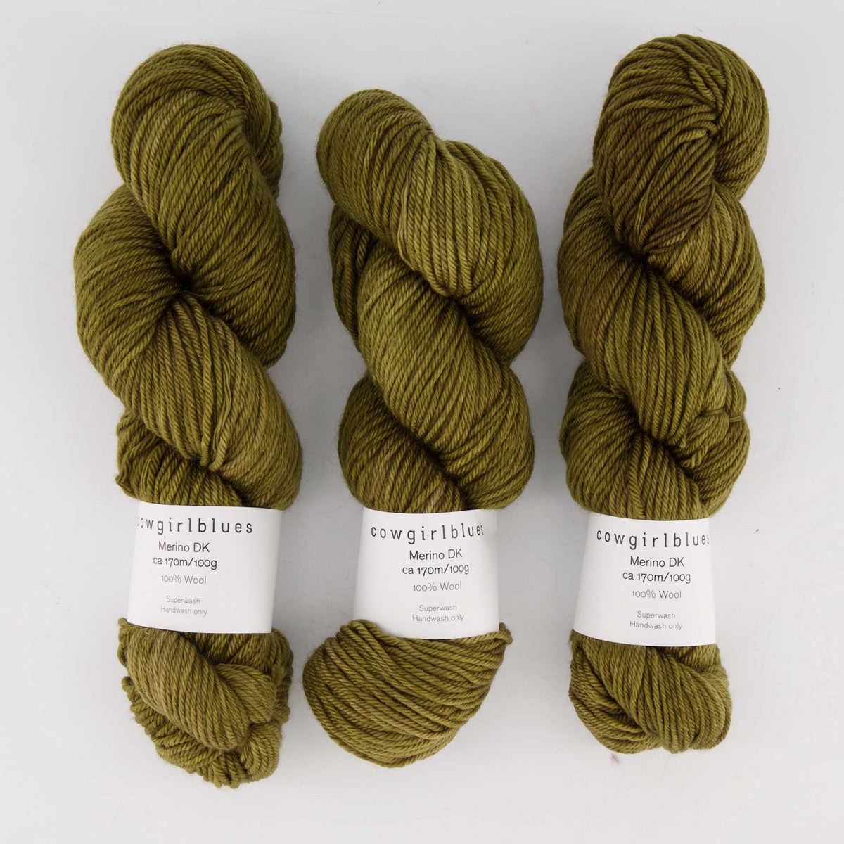 cowgirlblues Merino DK Yarn - Olive

