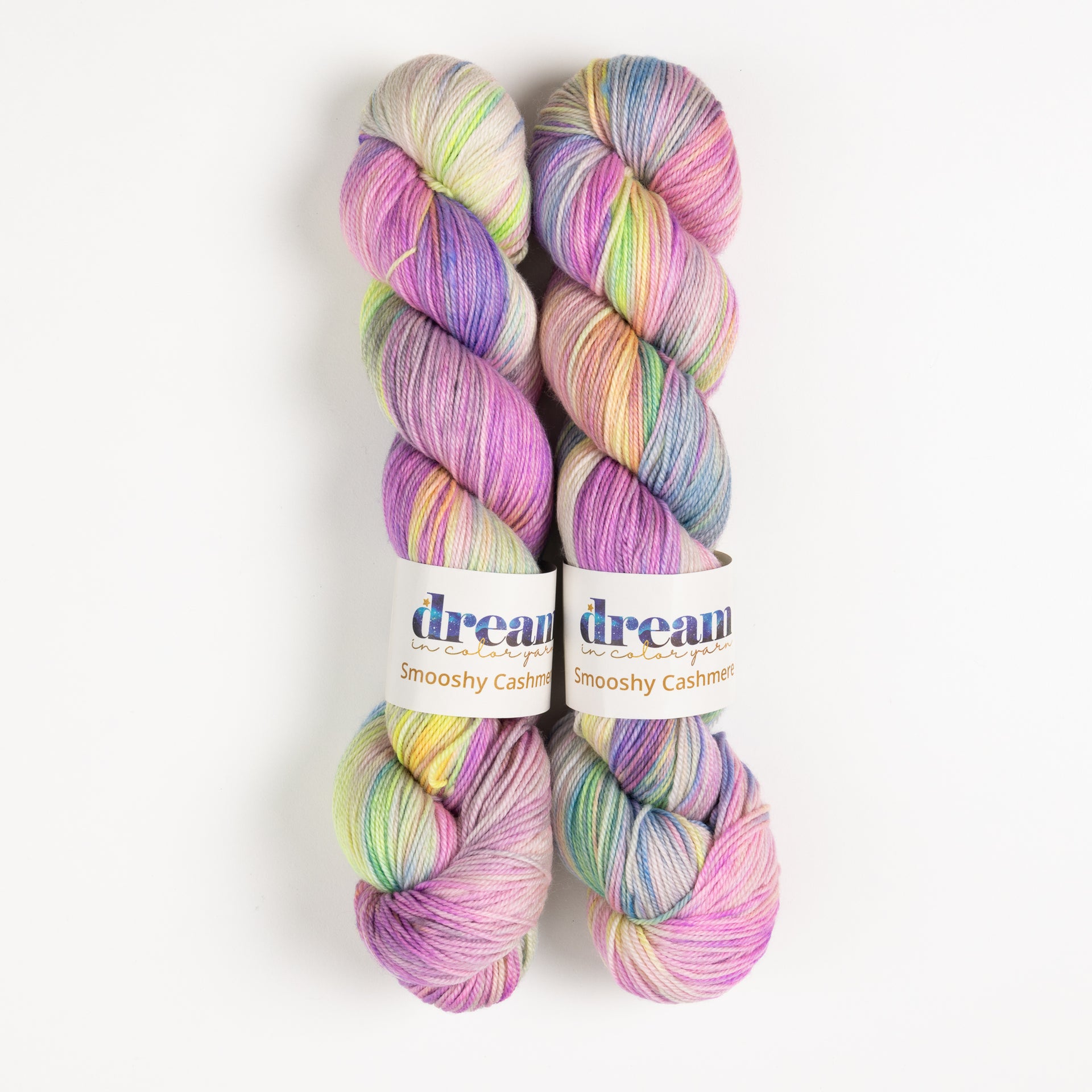 Dream in Color Smooshy Cashmere Yarn - Taffy Twirl
