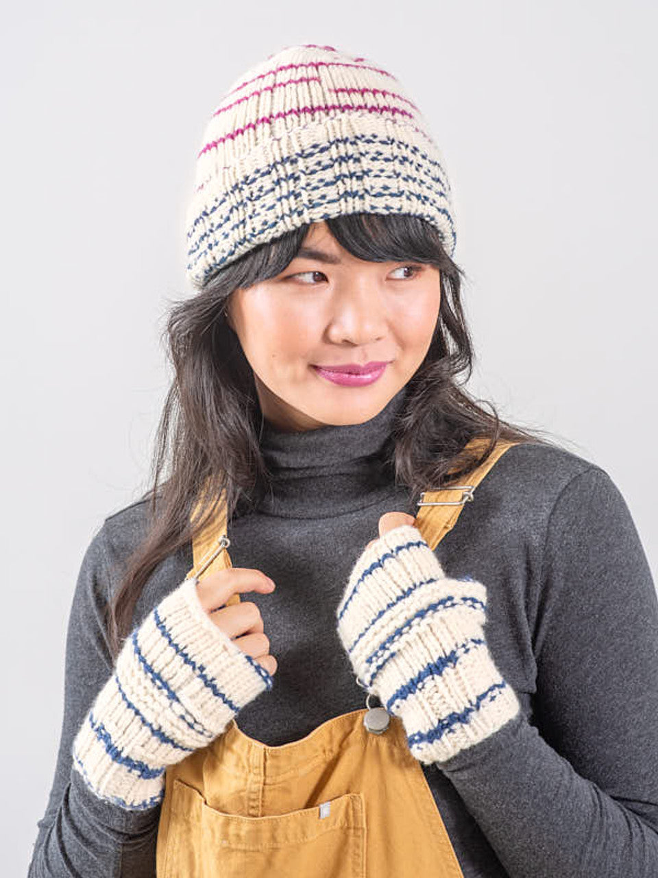Berroco Fall Collection 2022 Patterns - Ciel Hat and Mitts - PDF Download
