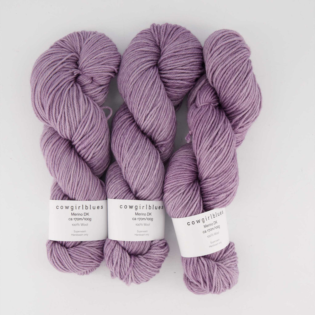 cowgirlblues Merino DK Yarn - Orchid Blush
