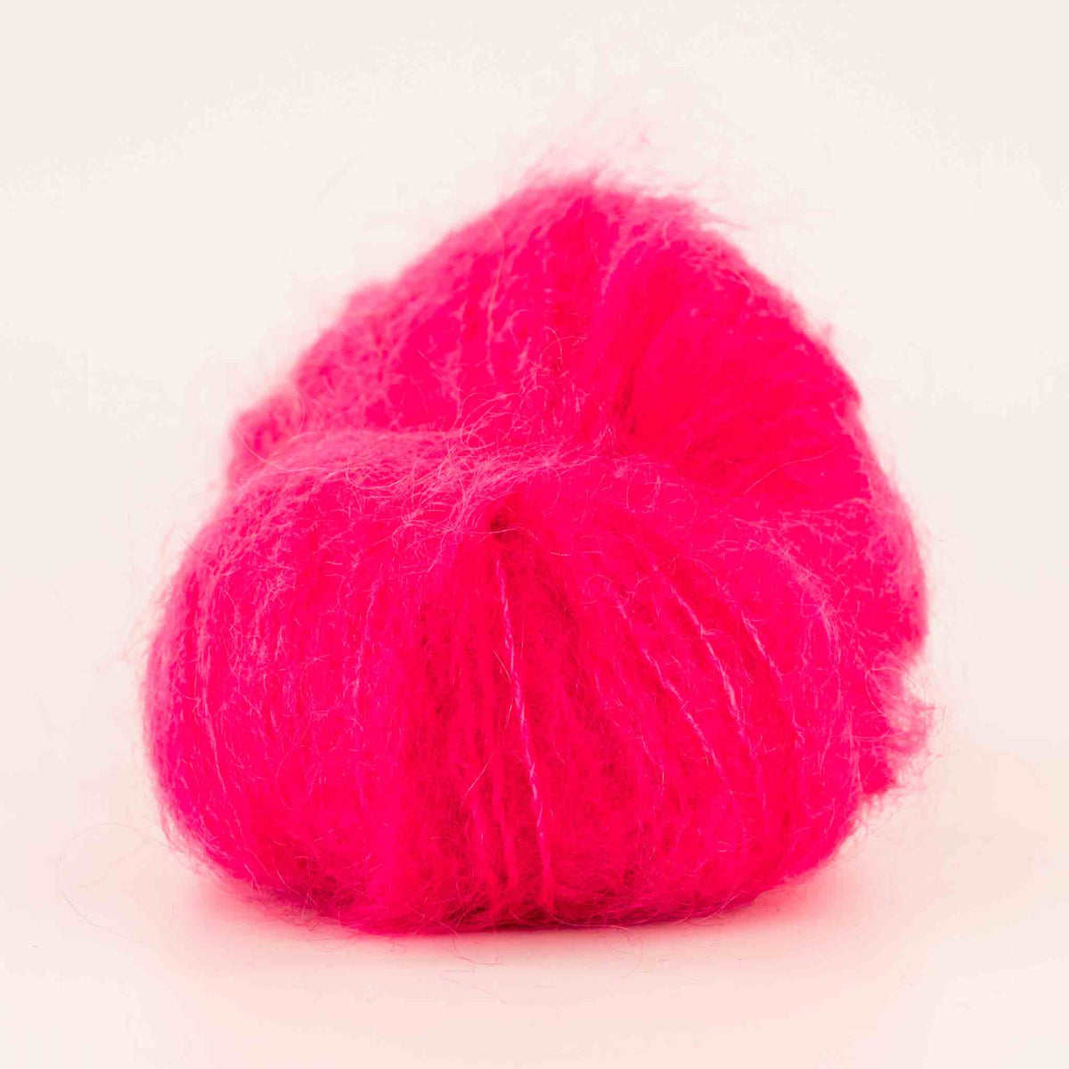 cowgirlblues Fluffy Mohair Yarn - Hot Pink

