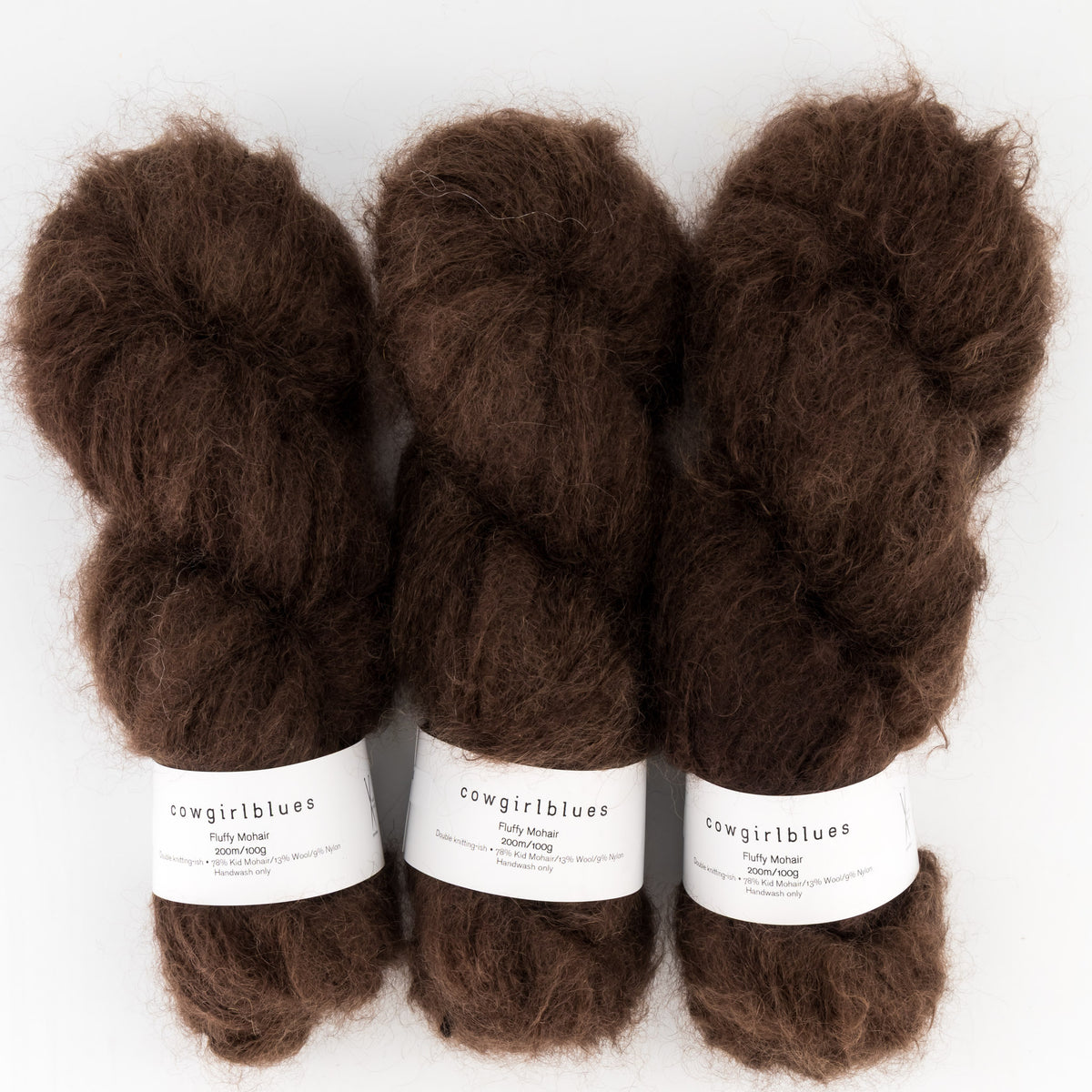 cowgirlblues Fluffy Mohair Yarn - Cacao
