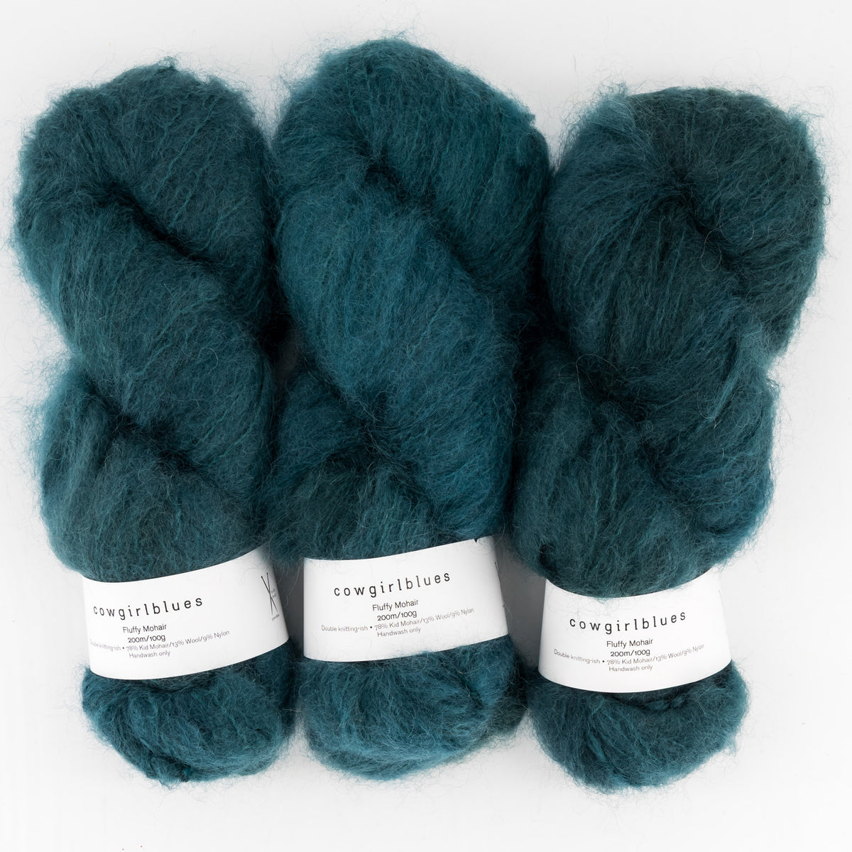 cowgirlblues Fluffy Mohair Yarn - High Tide
