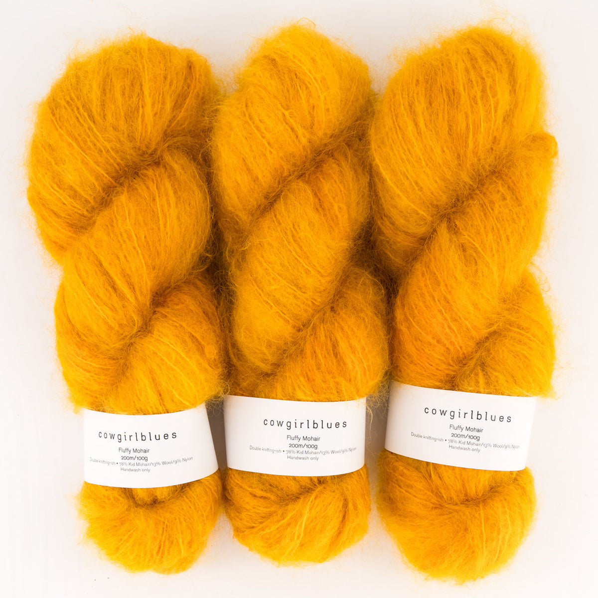 cowgirlblues Fluffy Mohair Yarn - Saffron
