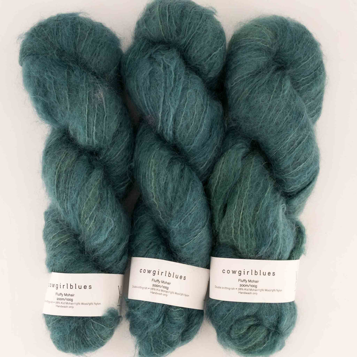 cowgirlblues Fluffy Mohair Yarn - Rainforest
