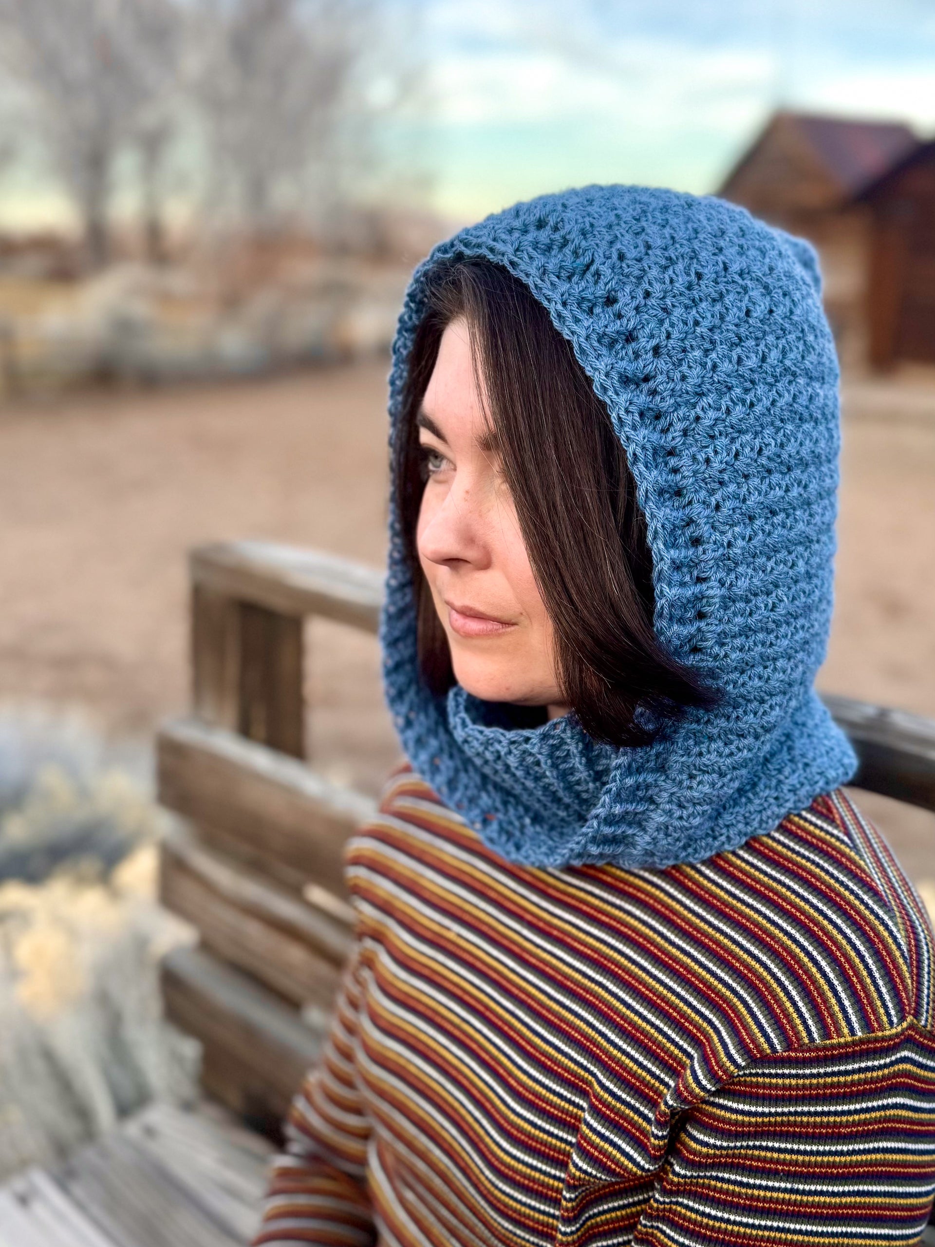 Yarn Citizen Quiet Morning Hood Kit
