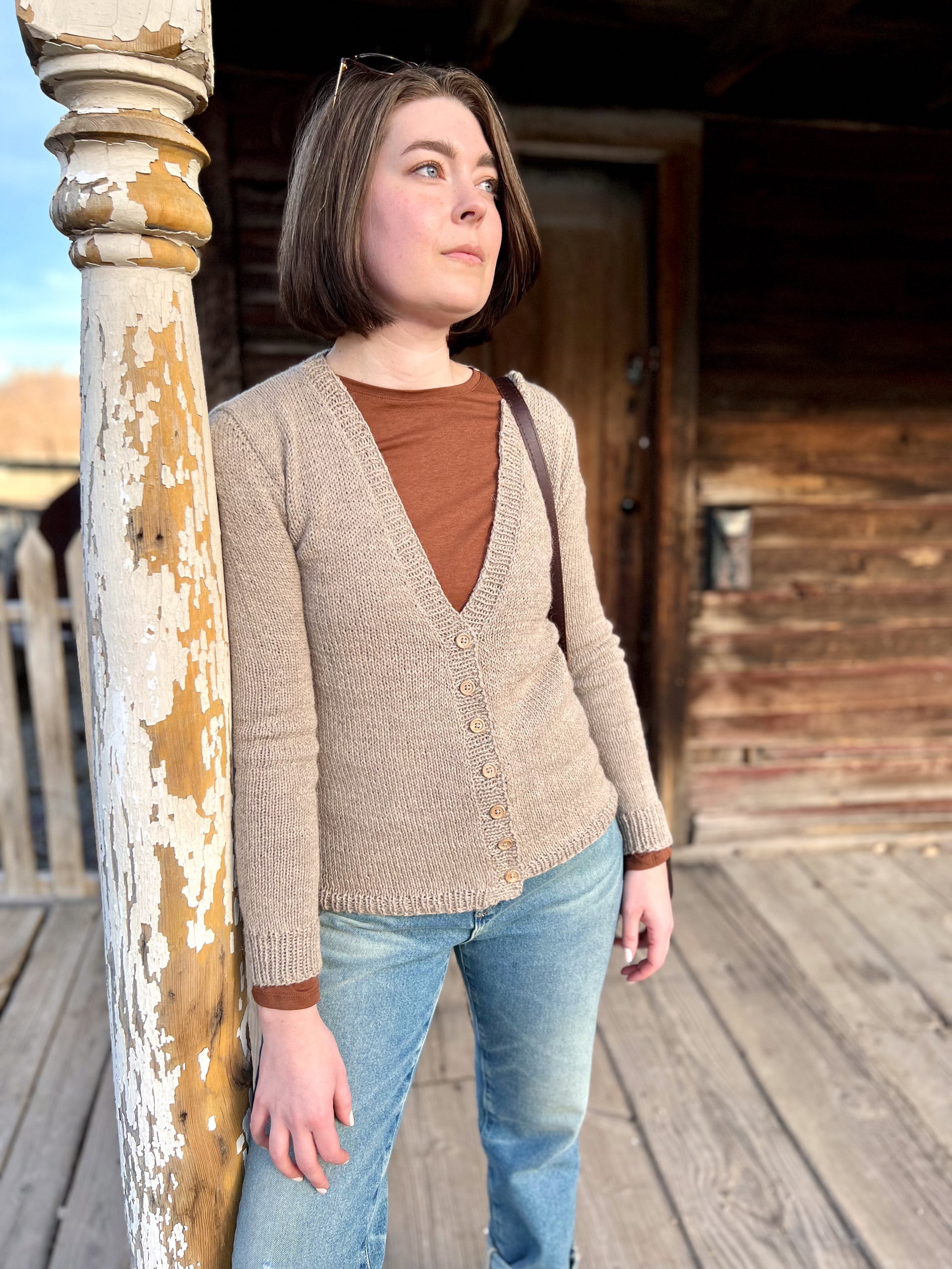 Yarn Citizen Bookworm Cardigan Kit
