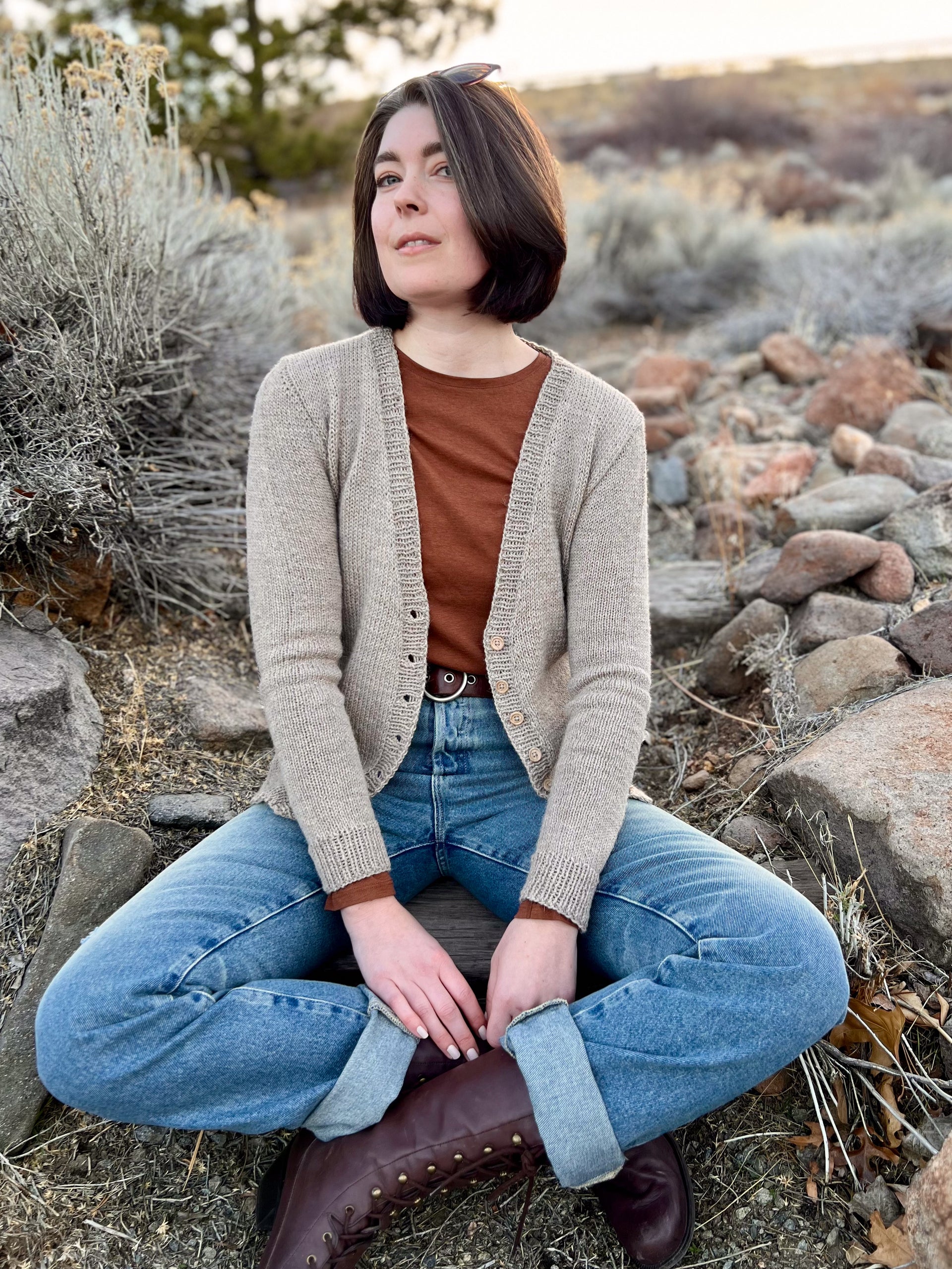 Yarn Citizen Bookworm Cardigan Kit
