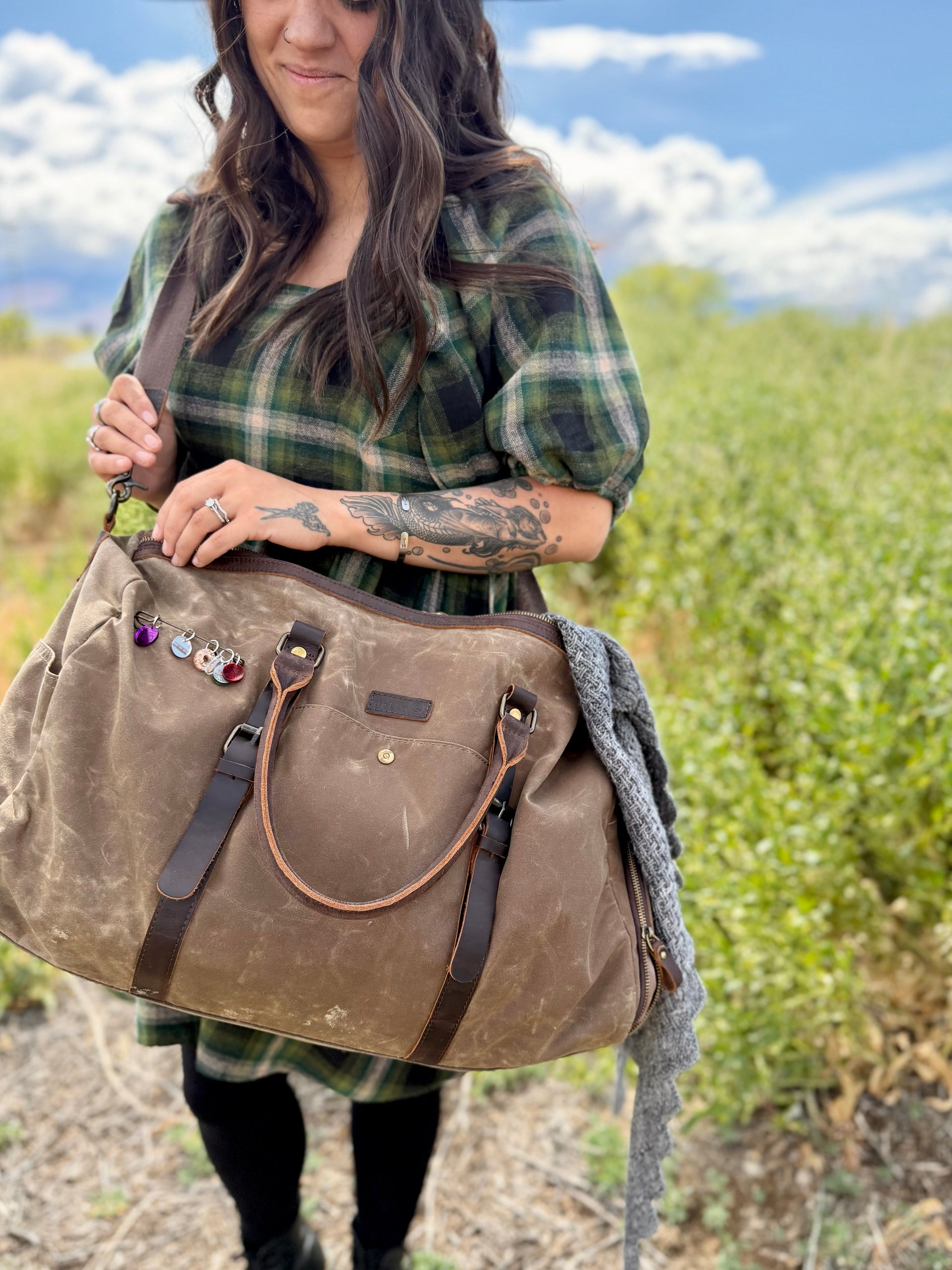 della Q Maker's Weekender Bag - Napa Valley Retreat
