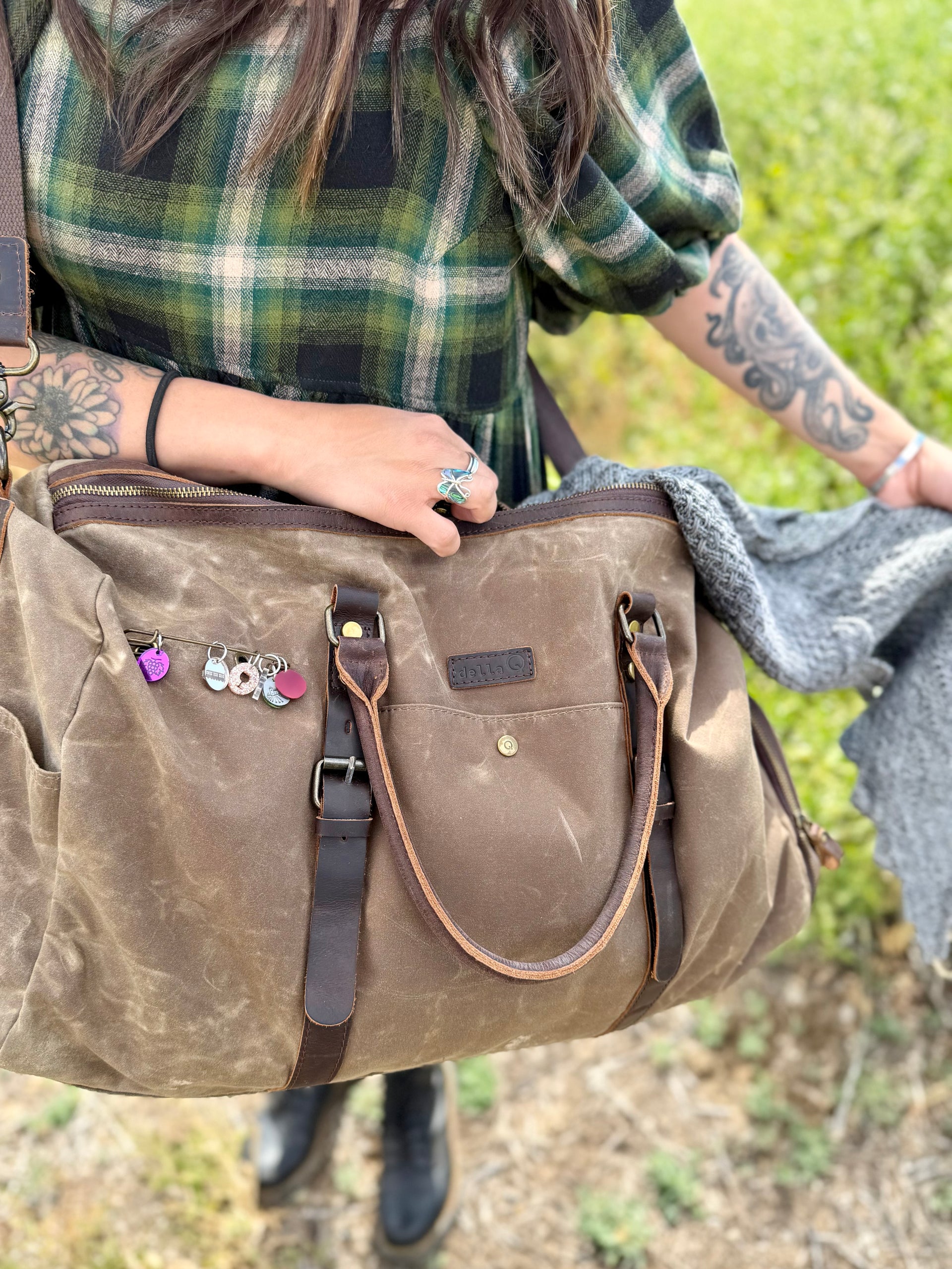 della Q Maker's Weekender Bag - Napa Valley Retreat
