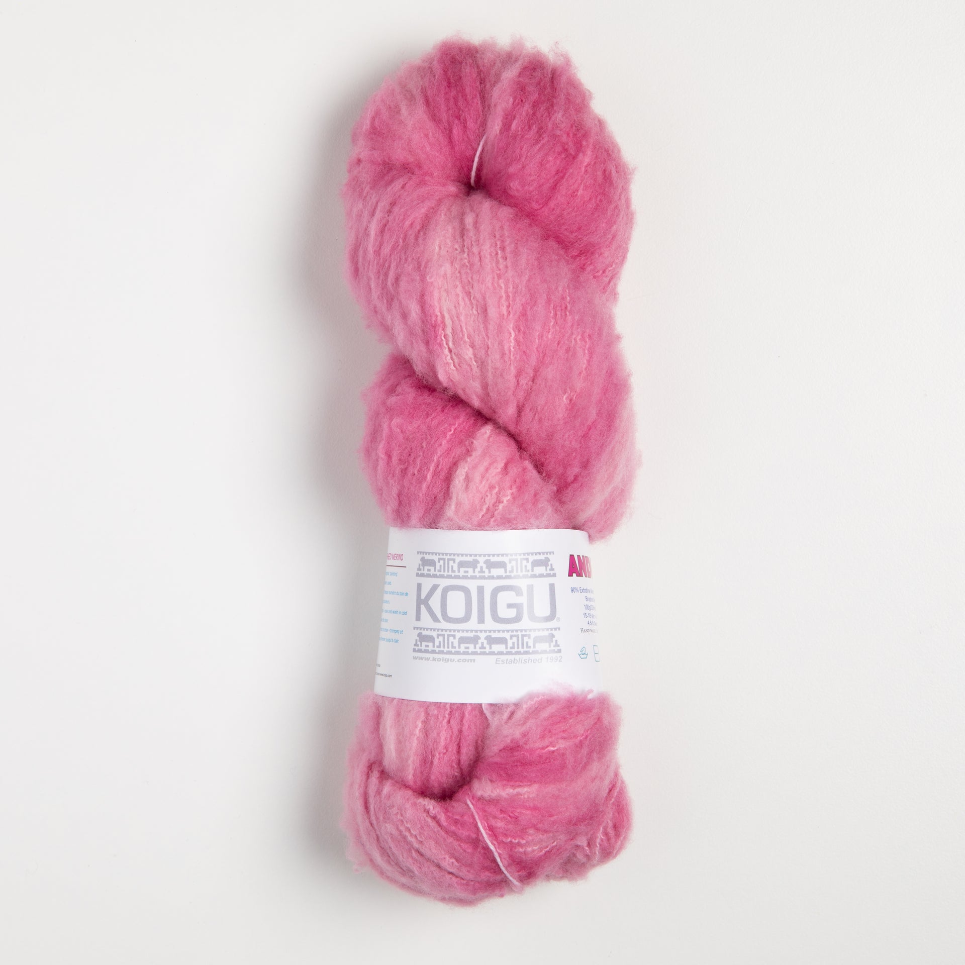 Koigu Andra Yarn - AM20 Pink
