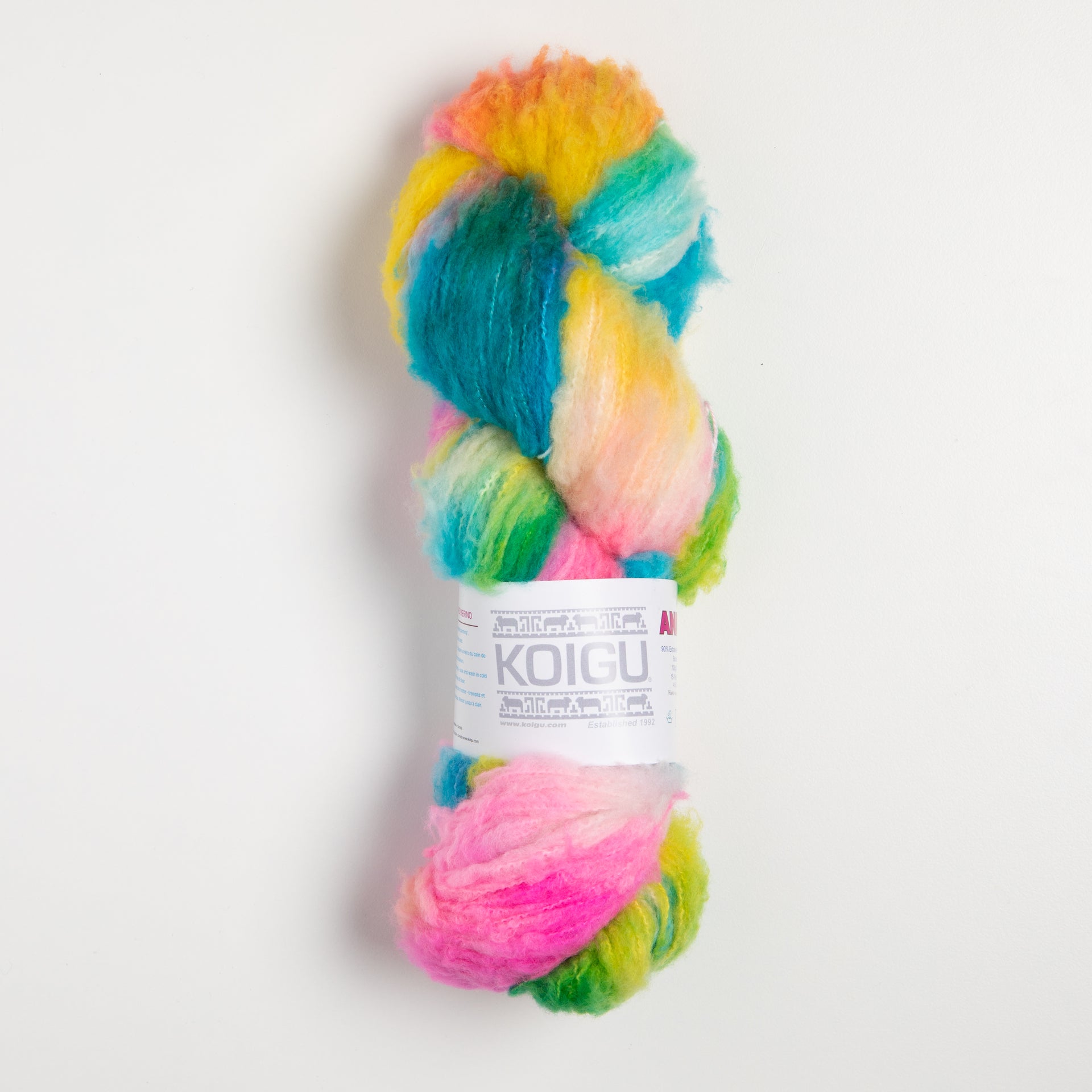 Koigu Andra Yarn - AM28 Rainbow
