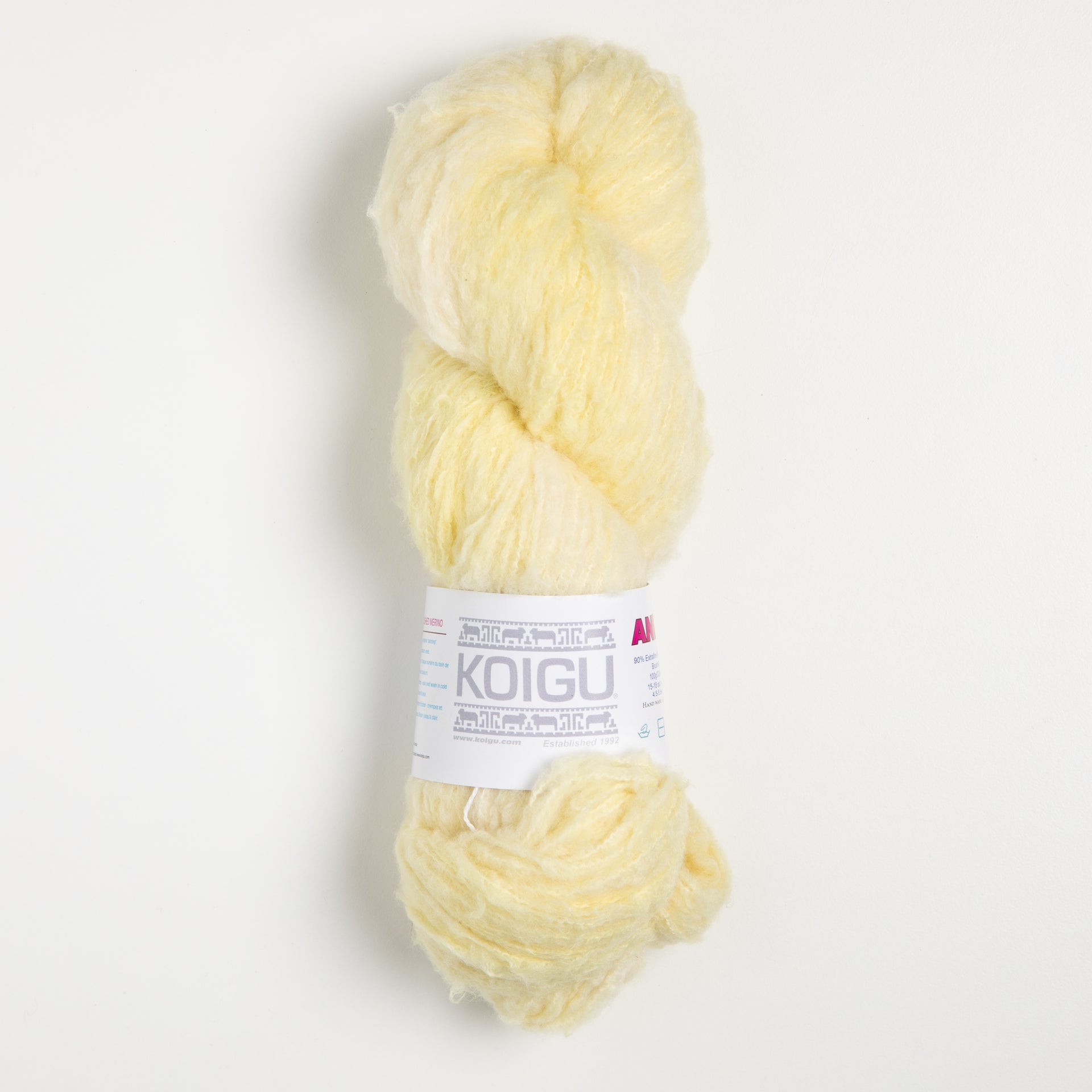 Koigu Andra Yarn - AM29 Lemon
