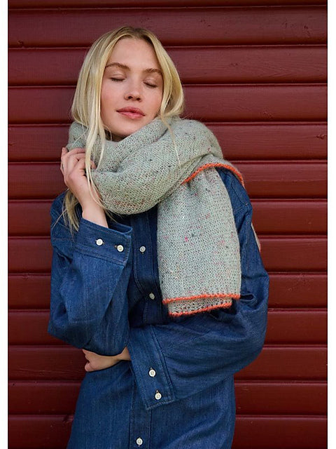 Lana Grossa Nordic Knits 3 Patterns - 13 Shawl - PDF Download
