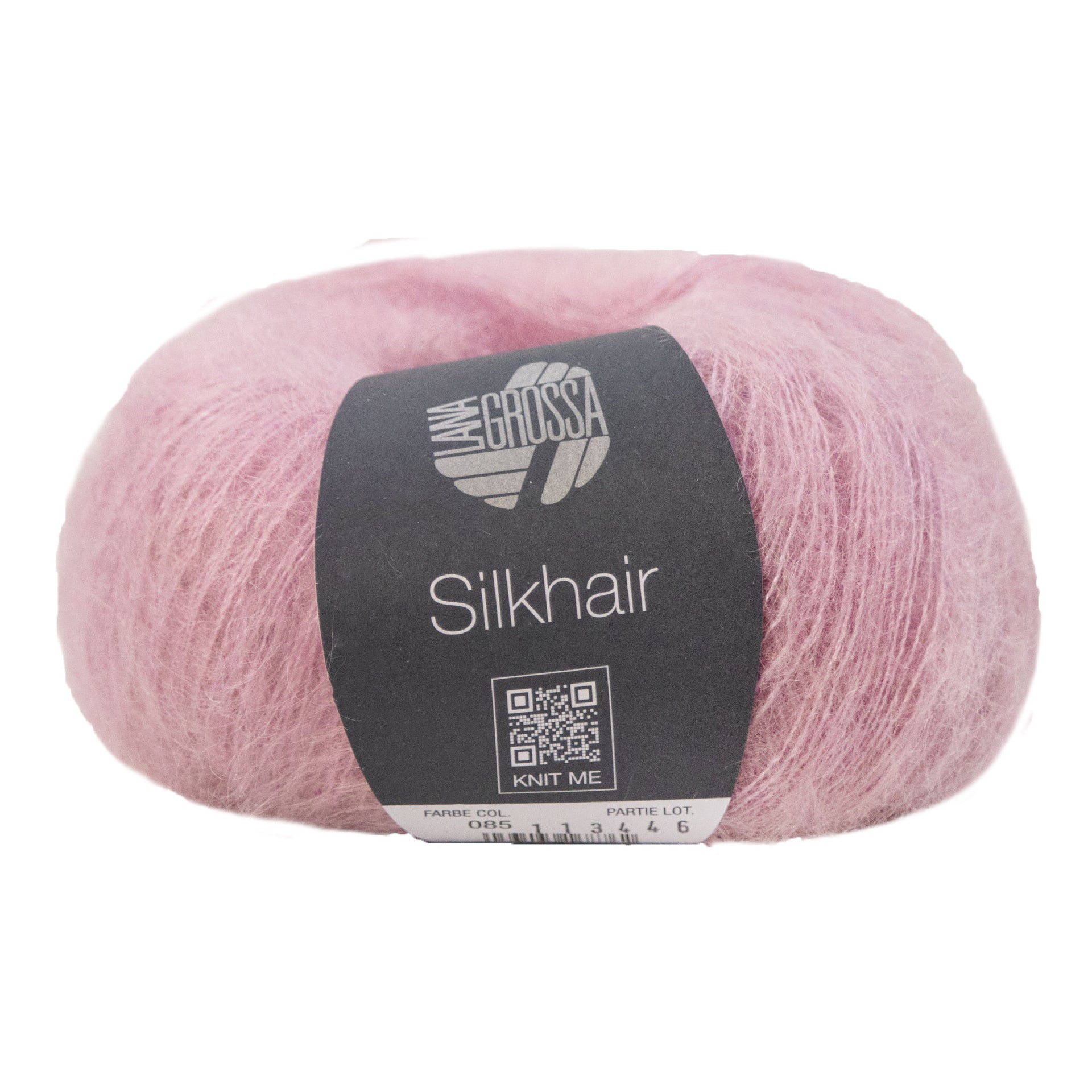 Lana Grossa Silkhair Yarn - 085 Pink
