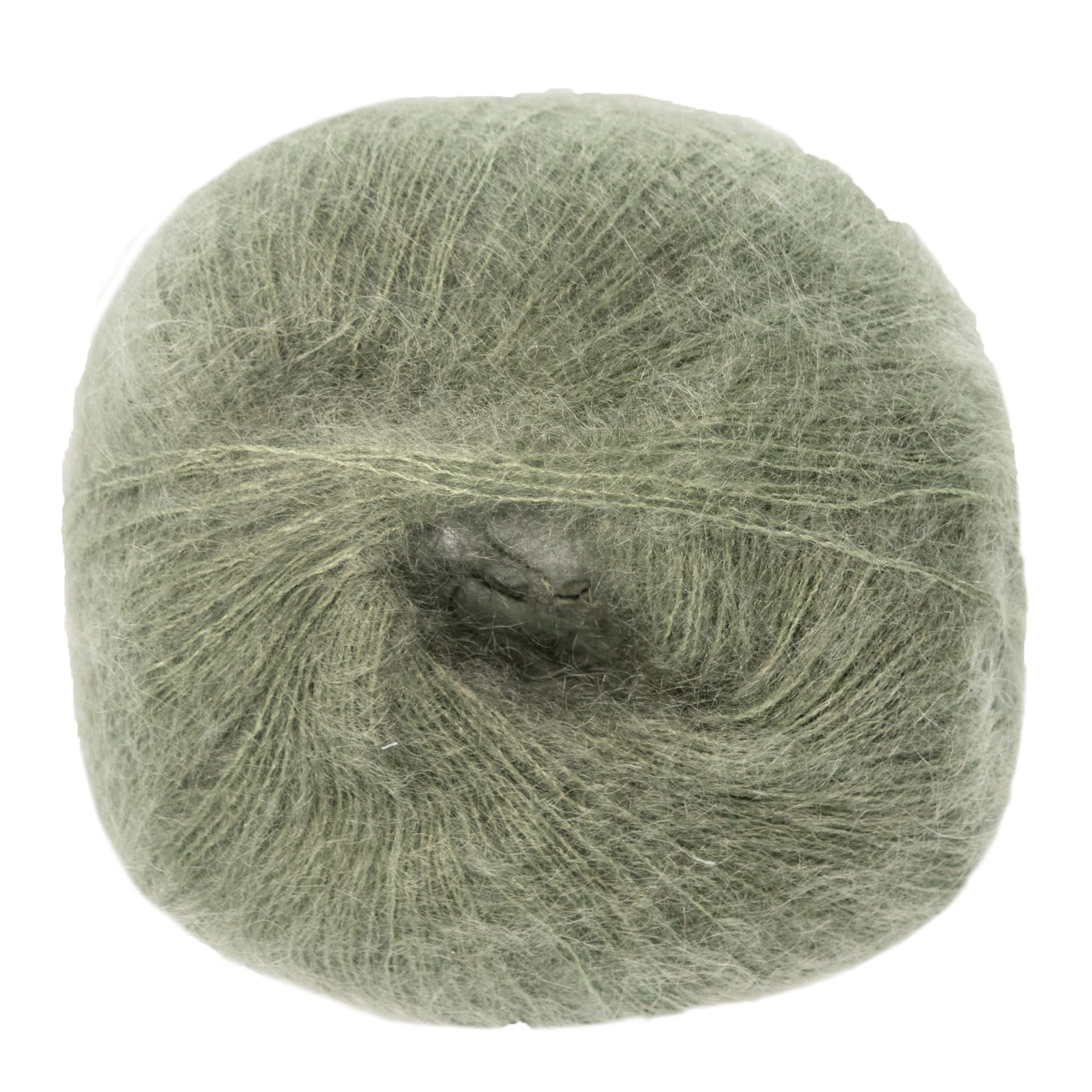 Lana Grossa Silkhair Yarn - 127 Moss Green
