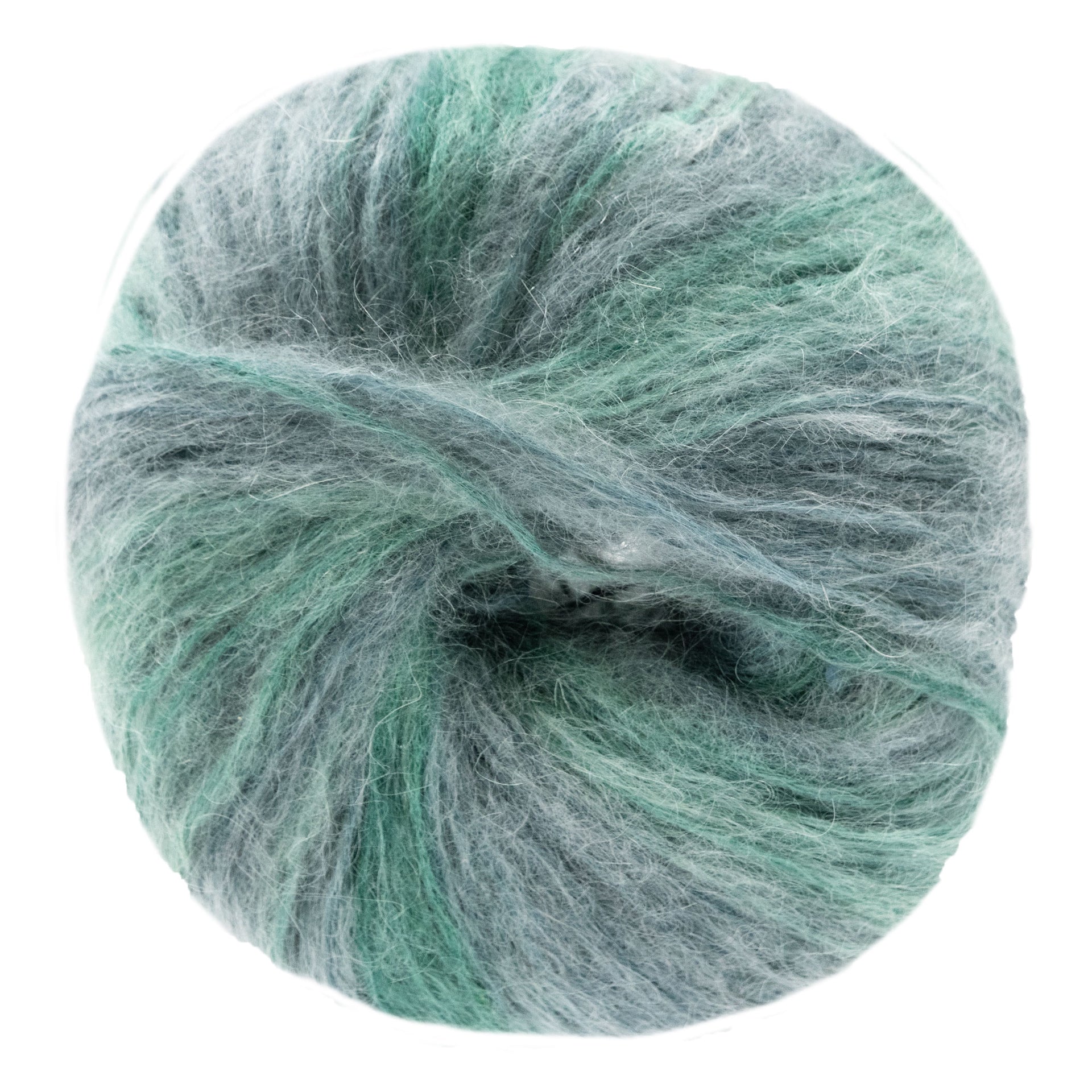 Lana Grossa Superkid Seta Yarn - 109 Fir/Bottle Green/Grey Green
