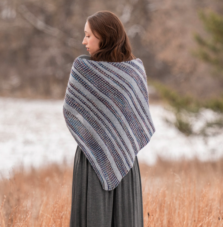Malabrigo x Blue Sky Fibers Alpine Shawl Kit
