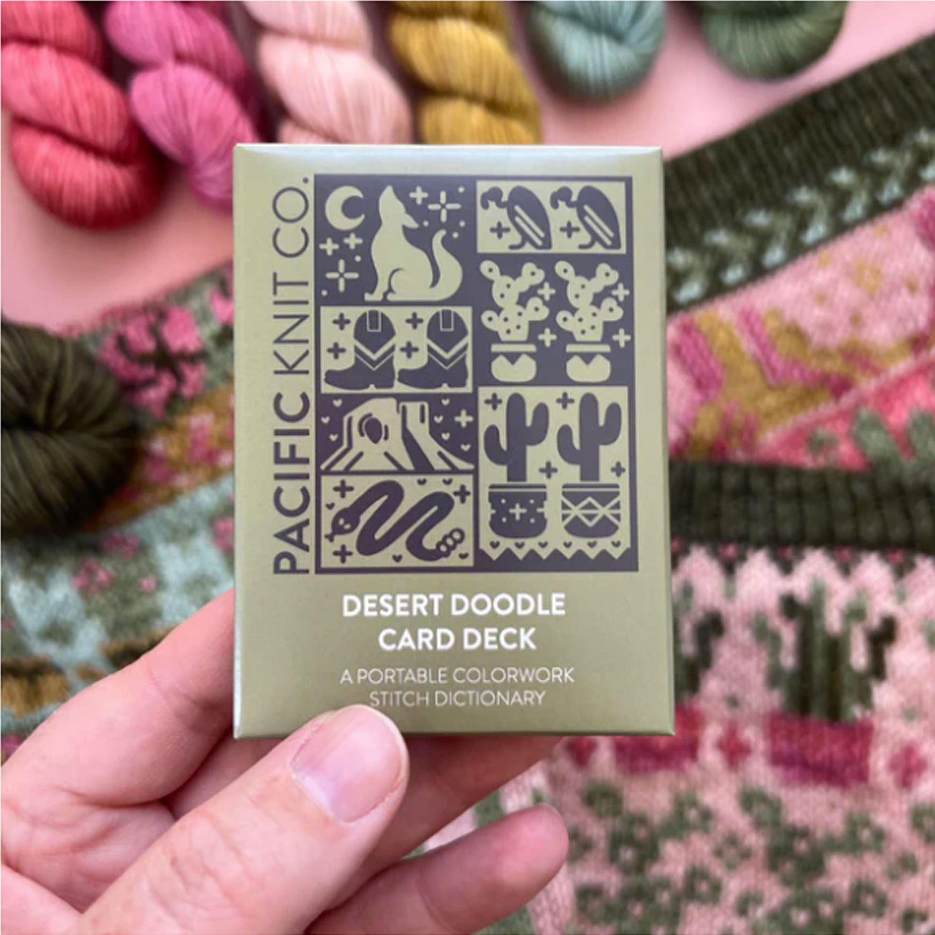 Pacific Knit Co. Desert Doodle Card Deck Expansion
