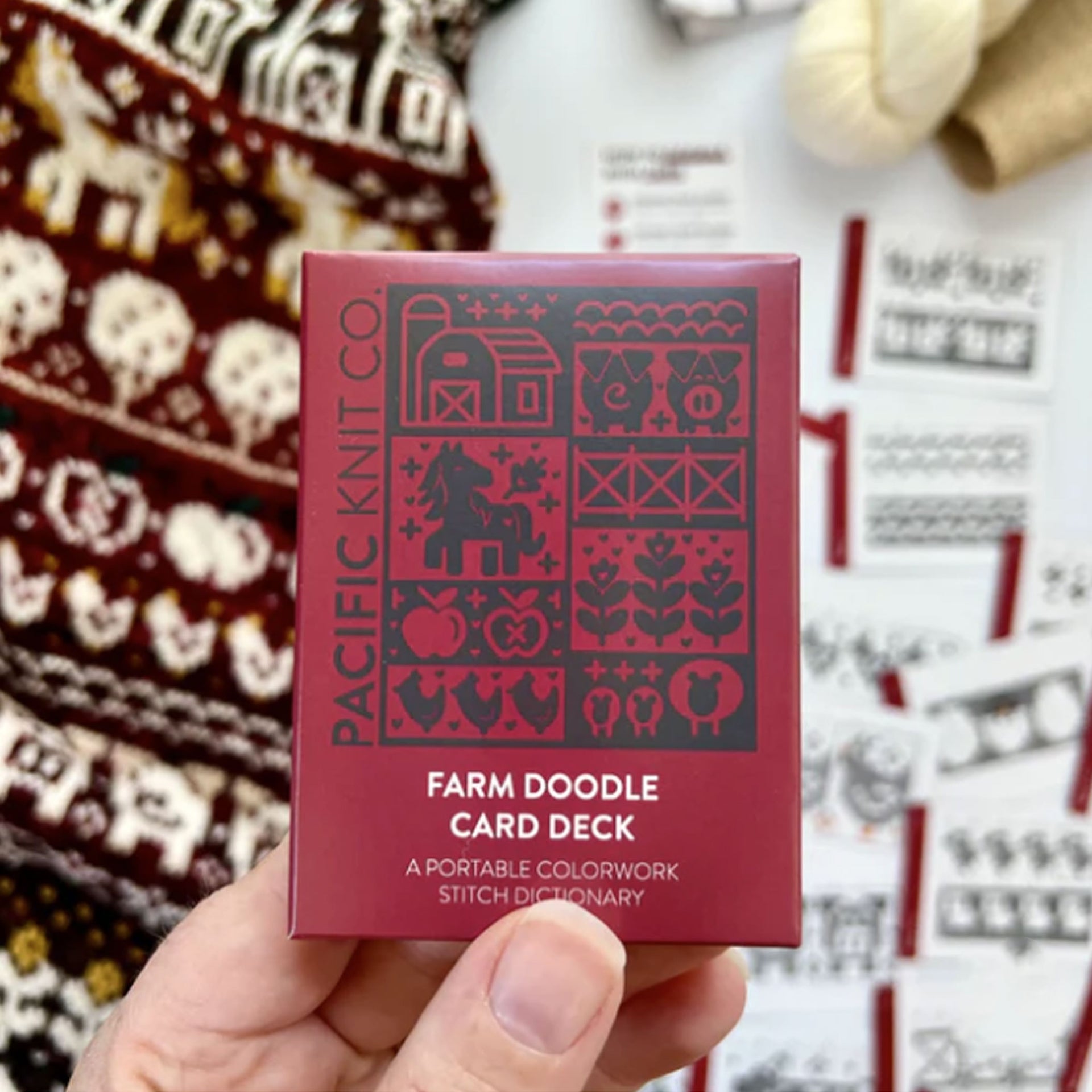 Pacific Knit Co. Farm Doodle Card Deck Expansion
