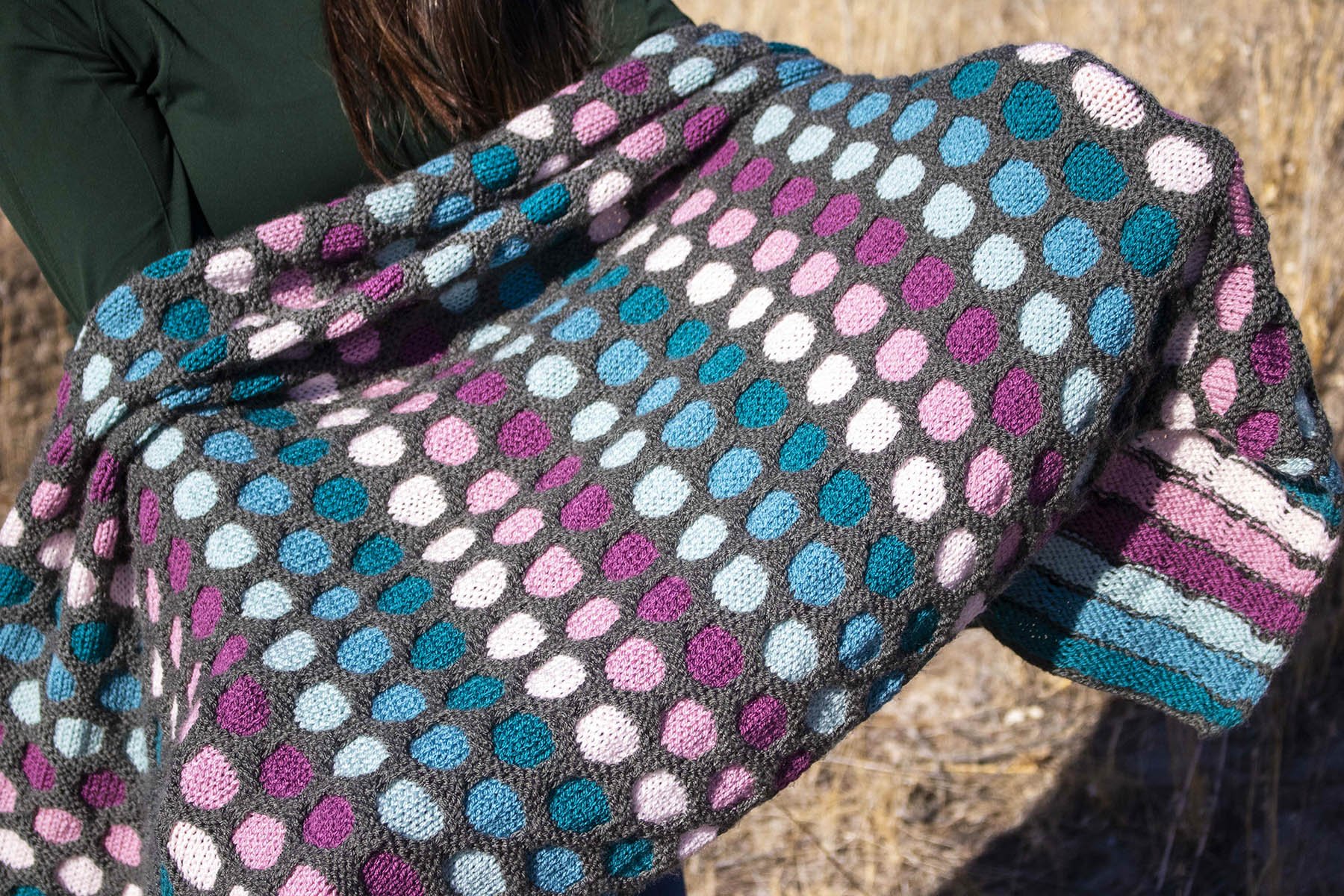 Christine's Painting Honeycombs Blanket
