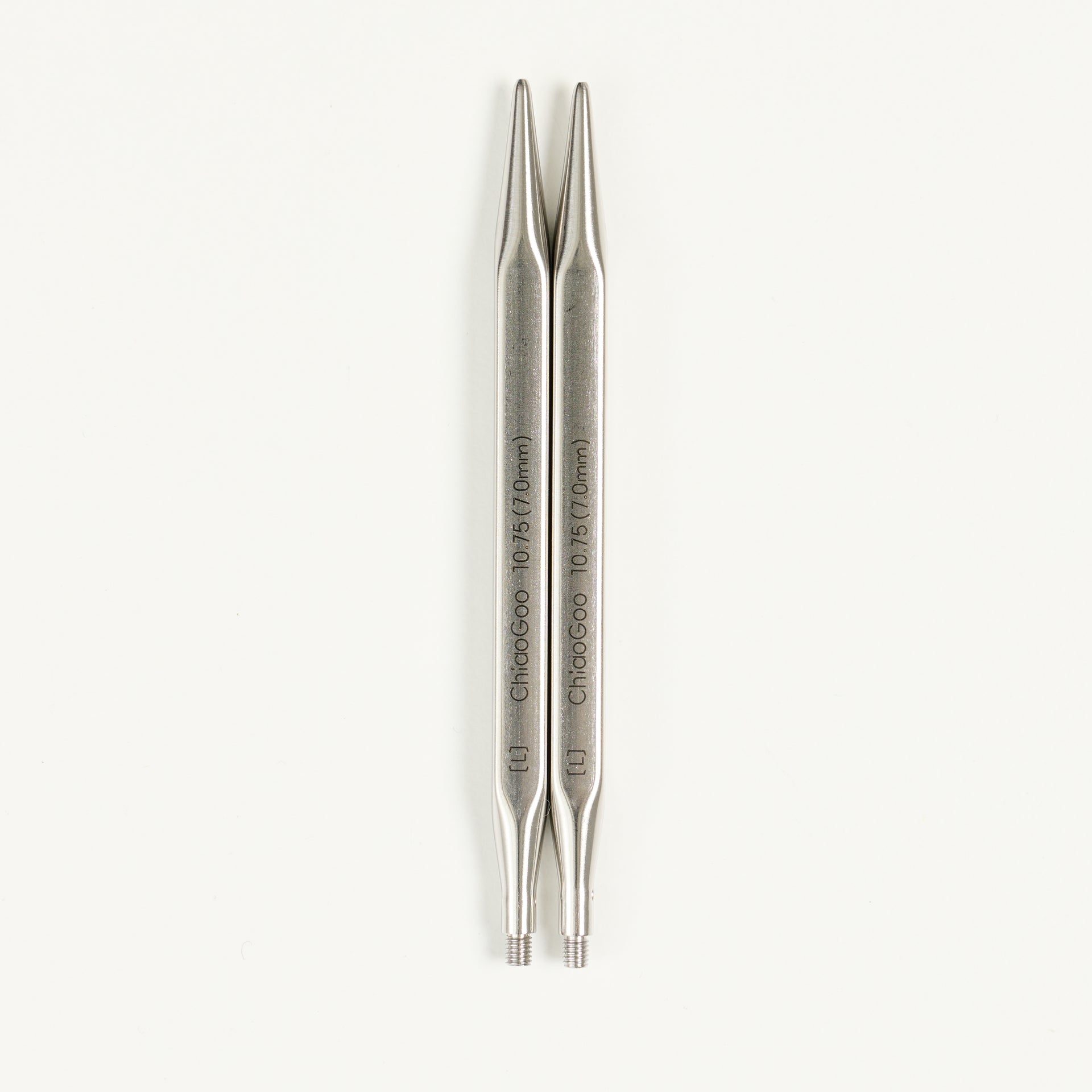 ChiaoGoo QUADS SS Lace Tips - US 10.75 (7.00mm) - 4" [L]
