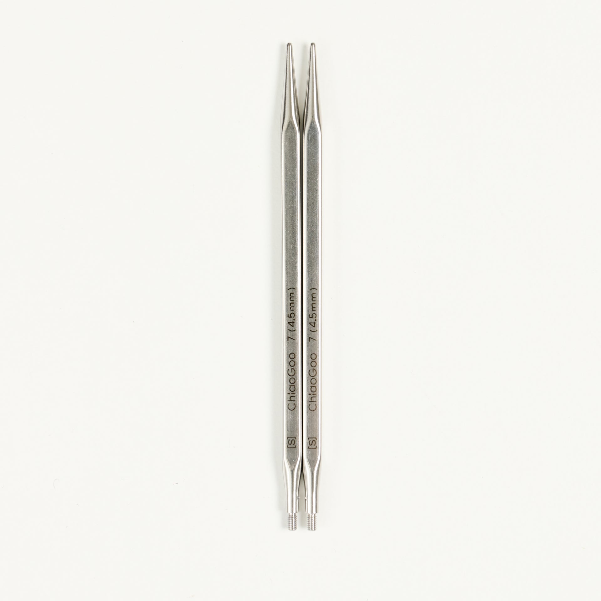 ChiaoGoo QUADS SS Lace Tips - US 7 (4.50mm) - 4" [S]
