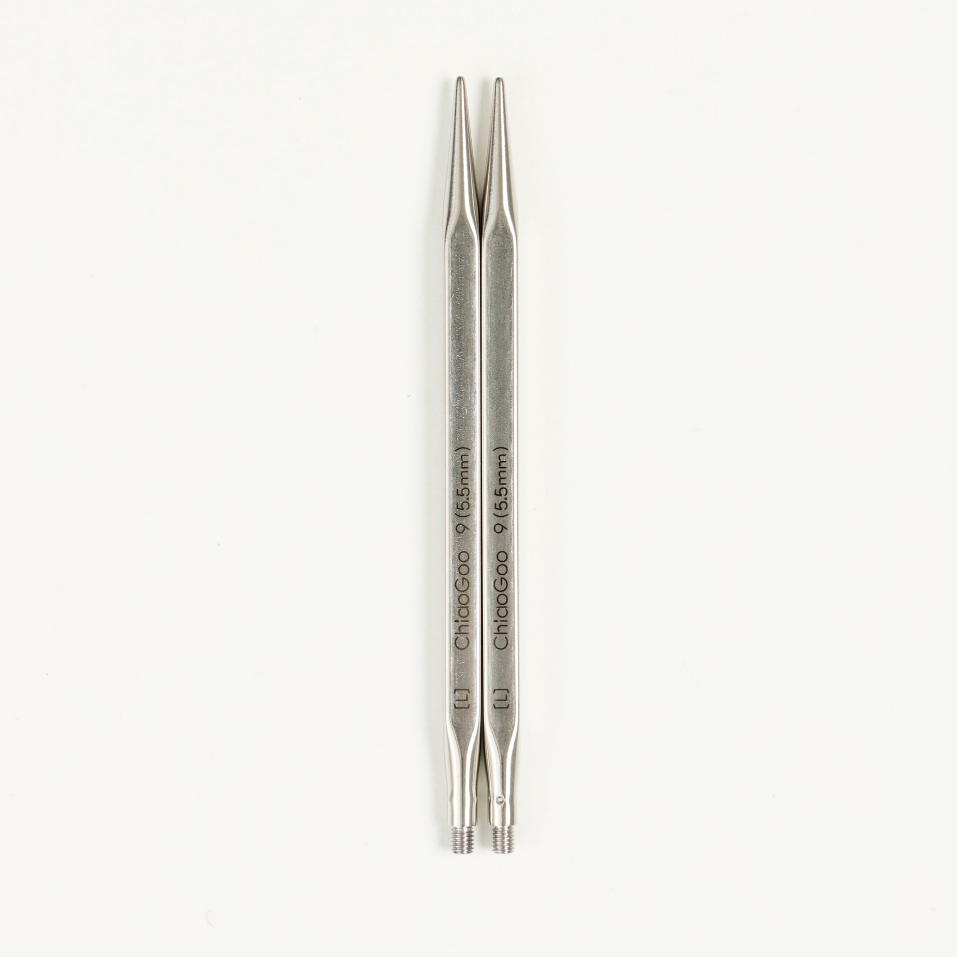 ChiaoGoo QUADS SS Lace Tips - US 9 (5.50mm) - 4" [L]
