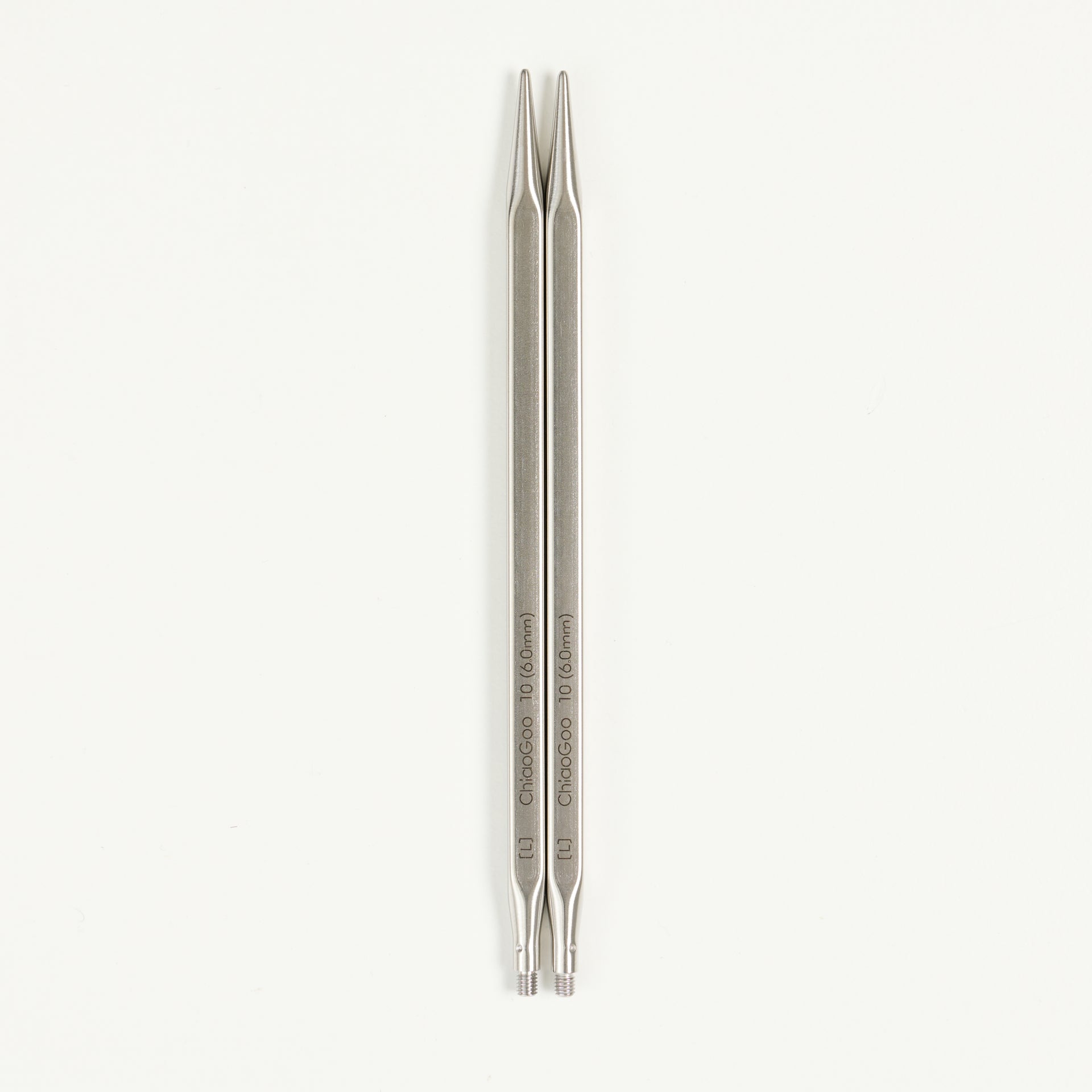 ChiaoGoo QUADS SS Lace Tips - US 10 (6.00mm) - 5" [L]
