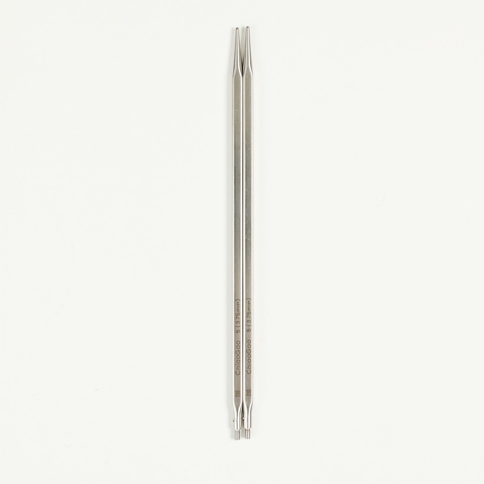 ChiaoGoo QUADS SS Lace Tips - US 5 (3.75mm) - 5" [S]
