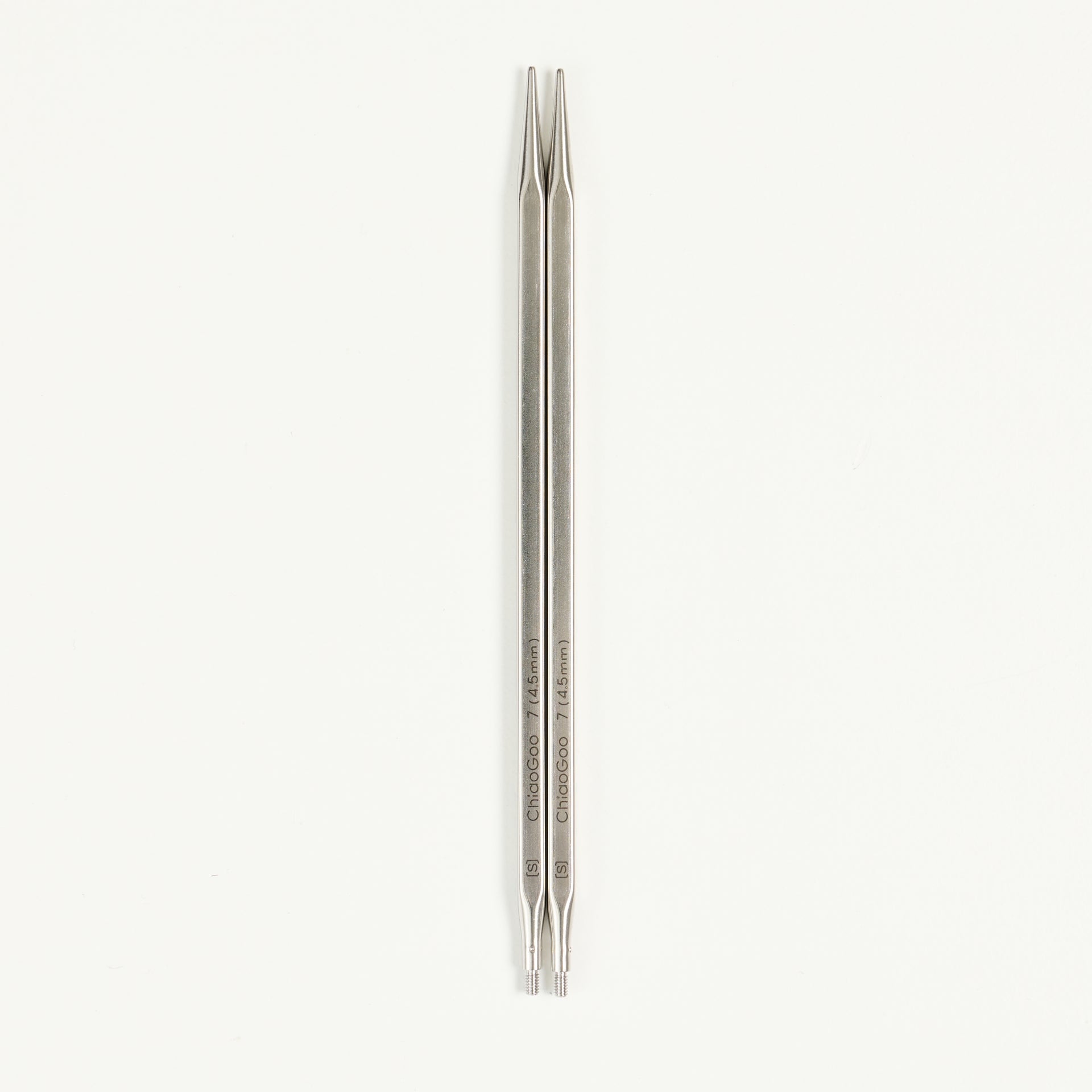 ChiaoGoo QUADS SS Lace Tips - US 7 (4.50MM) - 5" [S]
