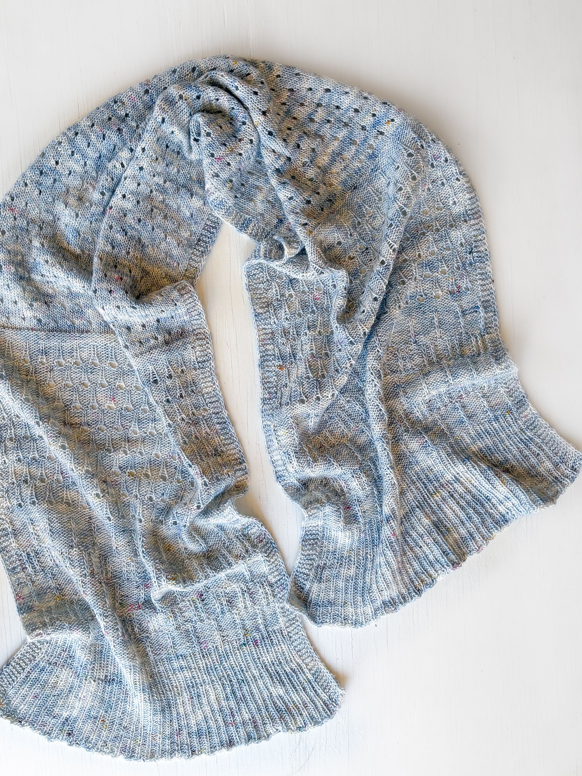 Madelinetosh Tosh Patterns - Rainbeam Shawl - PDF Download
