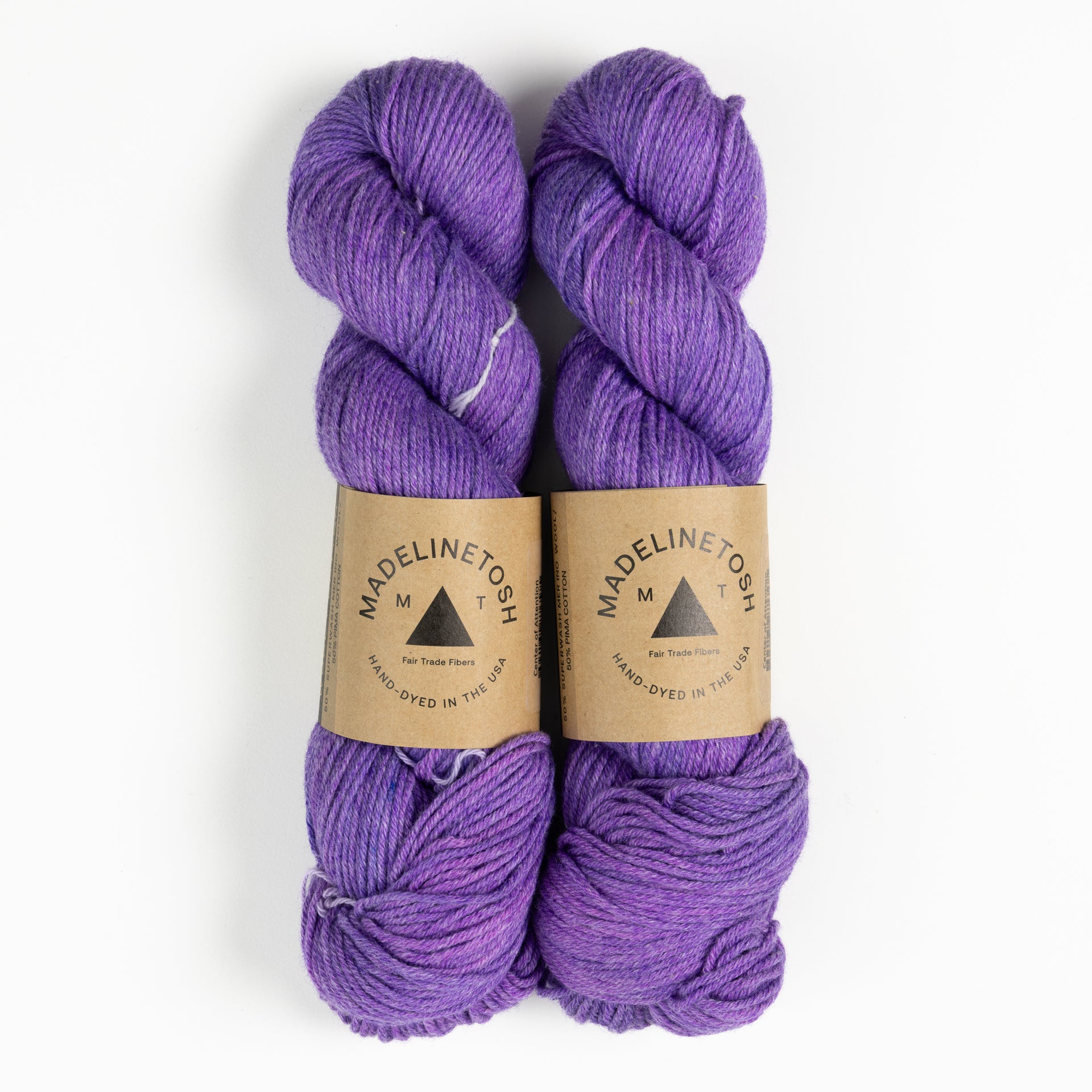 Madelinetosh Wool + Cotton Yarn - Center of Attention
