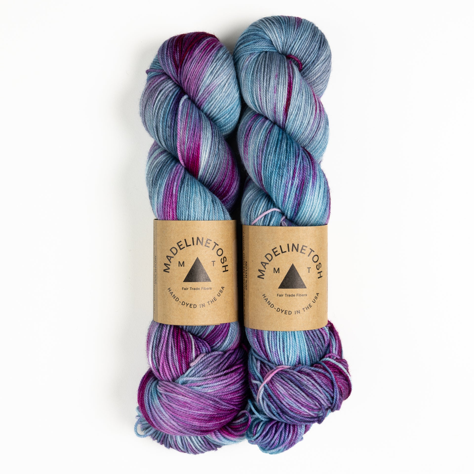 Madelinetosh Farm Twist Yarn - Cosmic Blur
