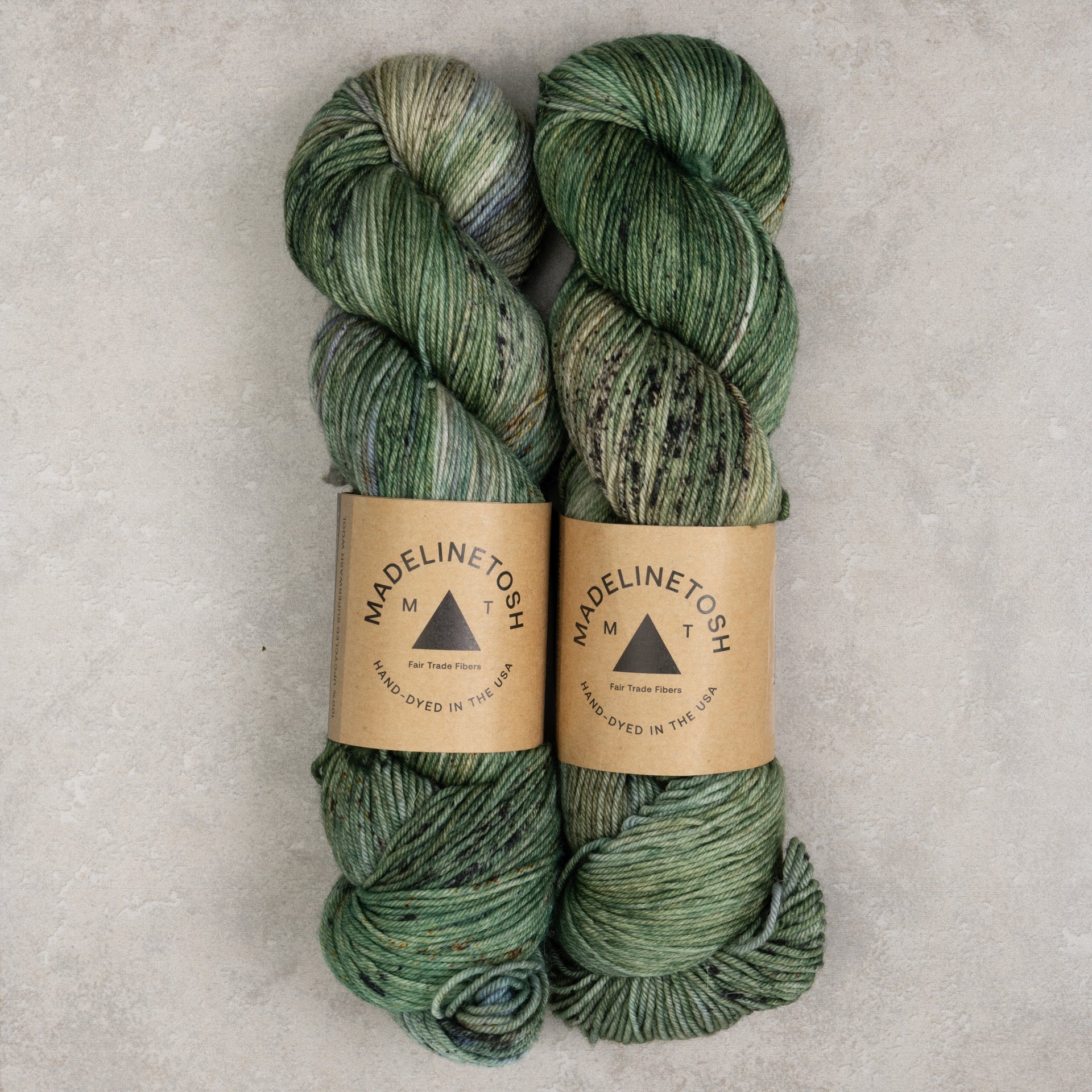 Madelinetosh Woolcycle Sport Yarn - Mossed Up
