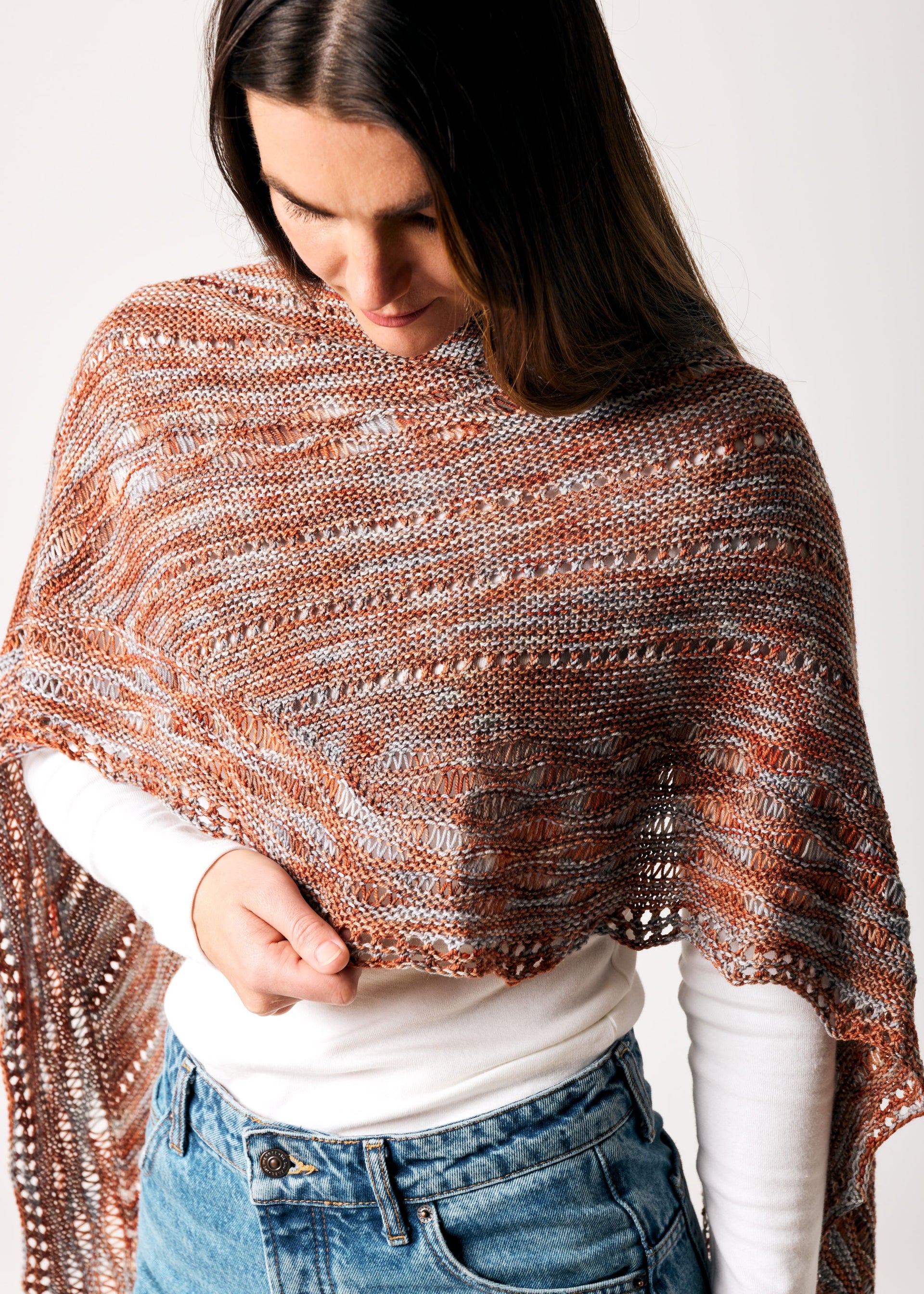 Madelinetosh Tosh Patterns - Slowburn Shawl - PDF Download
