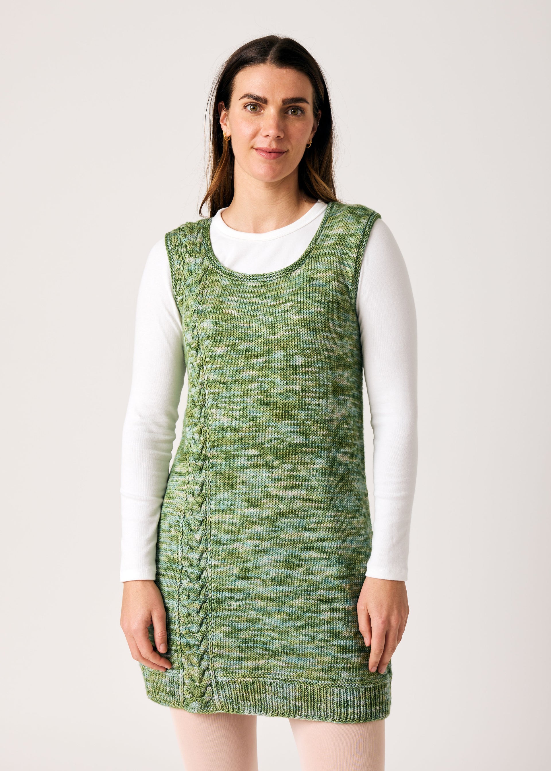 Madelinetosh Tosh Patterns - Understory Cable-Panel Jumper - PDF Download
