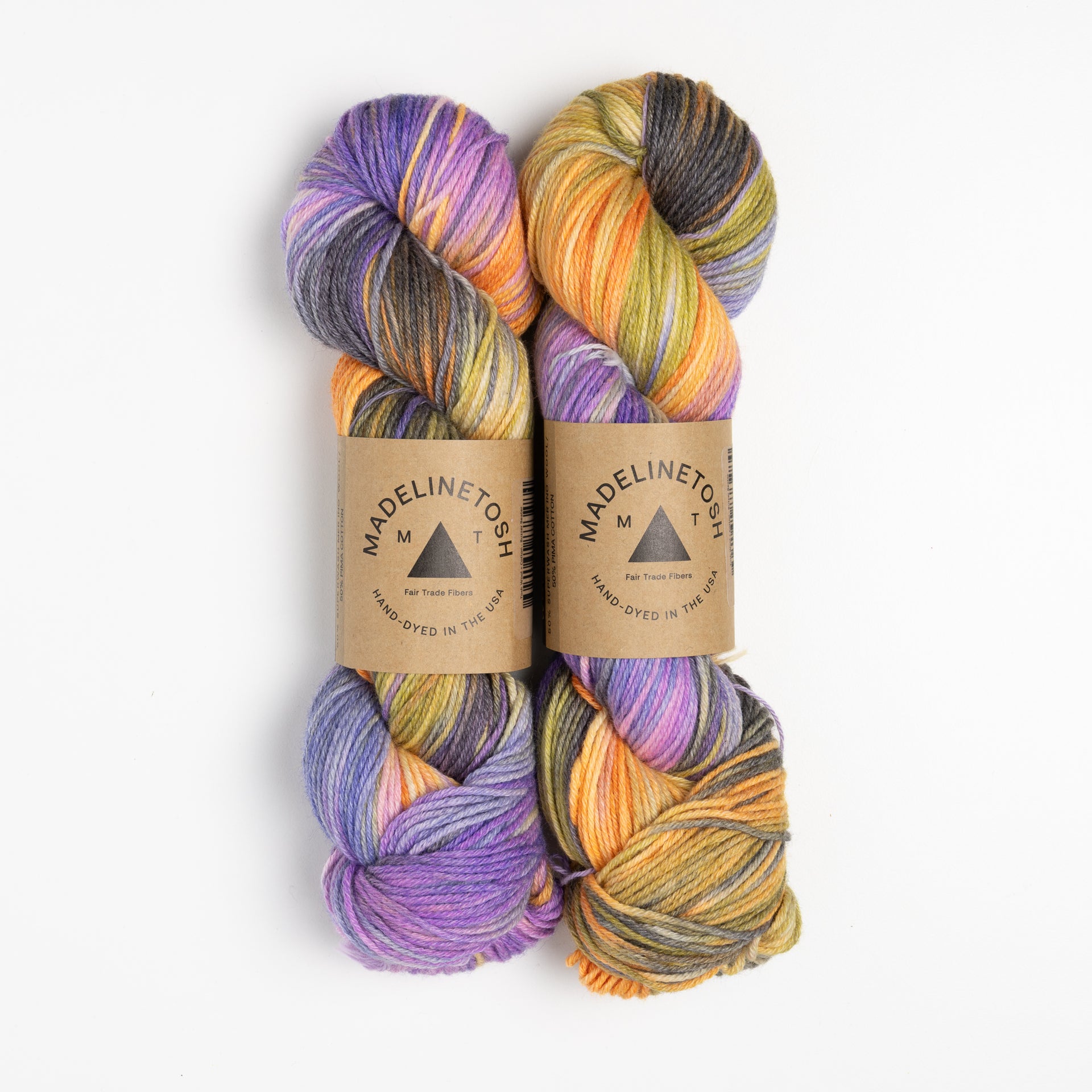 Madelinetosh Wool + Cotton Yarn - Buzzer Beater
