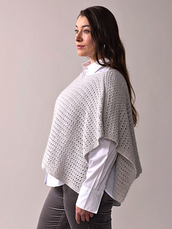 Berroco Lumi and Aerial Patterns - Vanda Poncho - Free PDF Download
