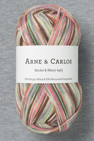 Arne & Carlos Socks & More 4Ply Yarn - Worn Floorboards