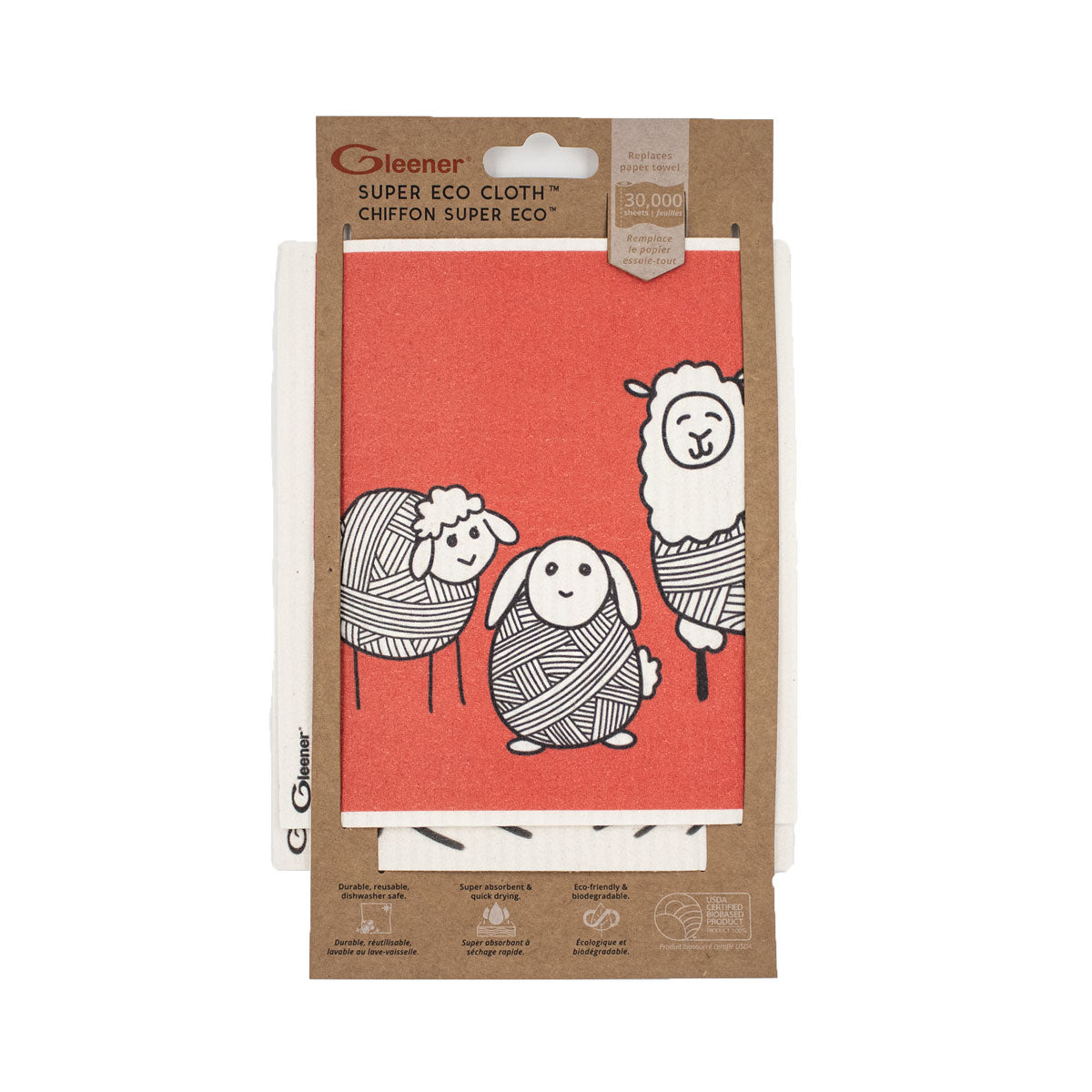 Gleener Super Eco Cloth - Yarn Flock
