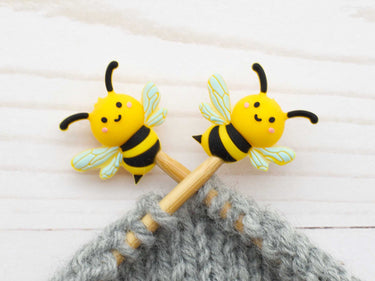 Fox & Pine Stitches Stitch Stoppers/ Point Protector - Bumble Bee