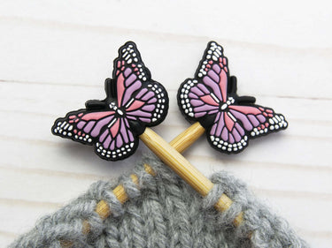 Fox & Pine Stitches Stitch Stoppers/  Point Protector - Butterfly