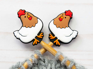 Fox & Pine Stitches Stitch Stoppers/  Point Protector - Chicken