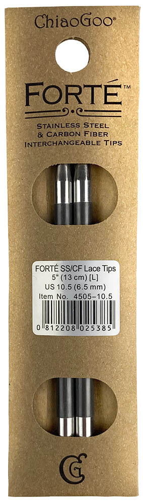 ChiaoGoo Forte 2.0 Tips - US 5 (3.75mm) - 5"
