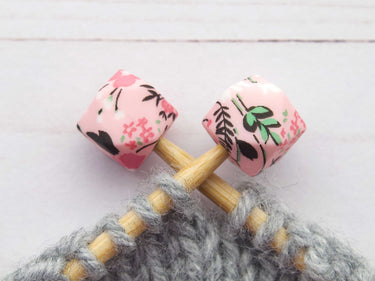 Fox & Pine Stitches Stitch Stoppers/  Point Protector - Pretty In pink Hexagon